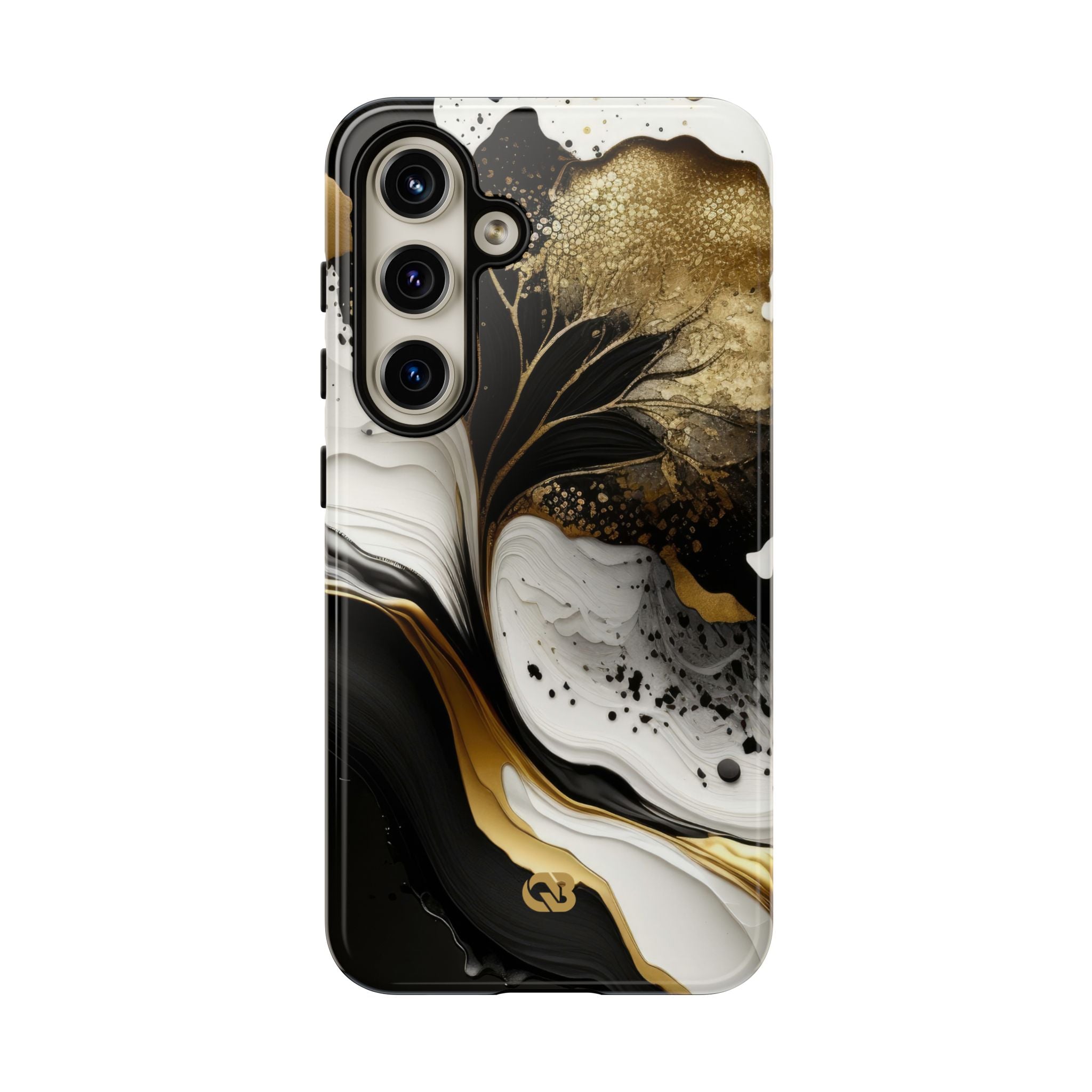 Molten Onyx Gold · Tough Coque de téléphone pour Samsung