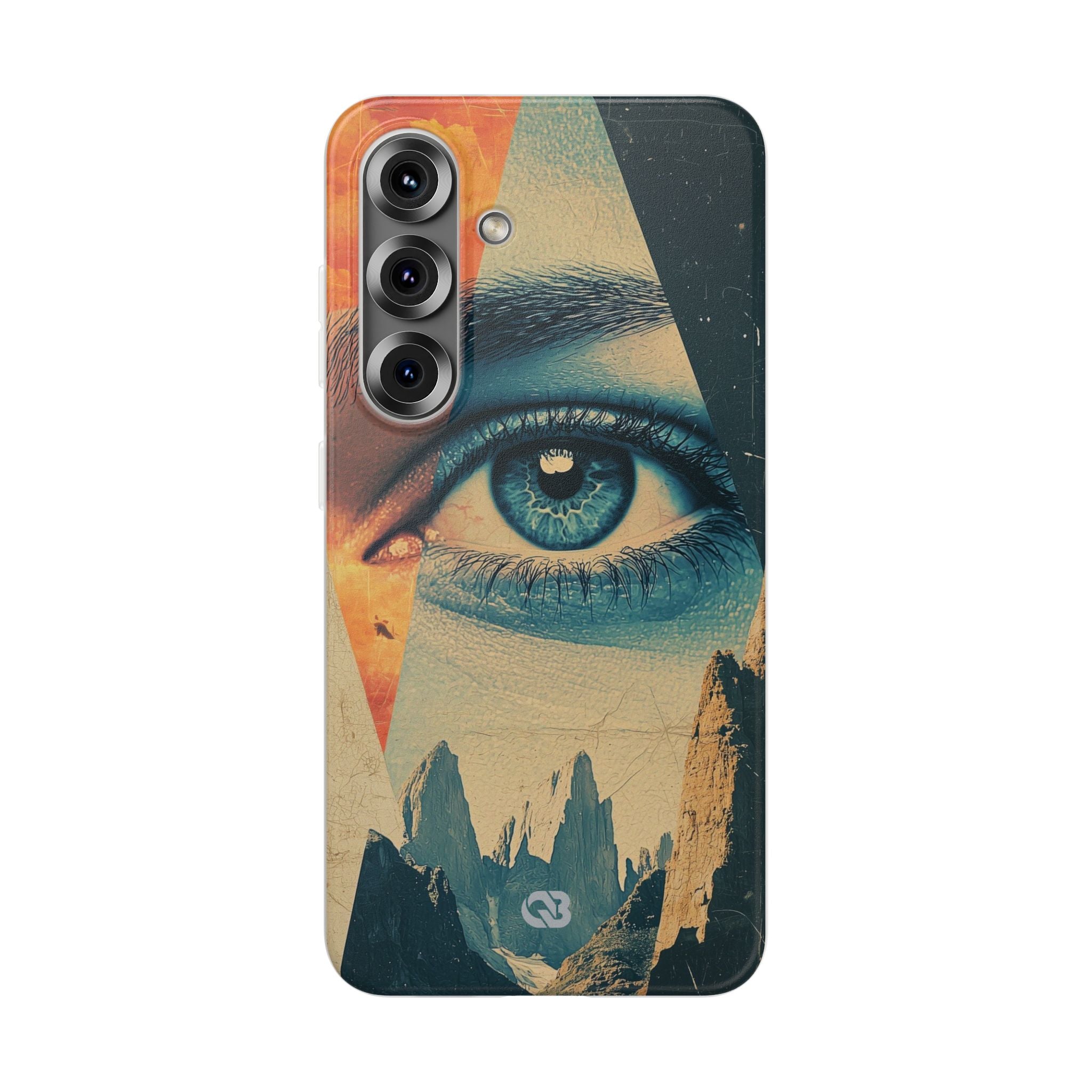 Fragmented Peak Gaze · Coque de téléphone Soft pour Samsung