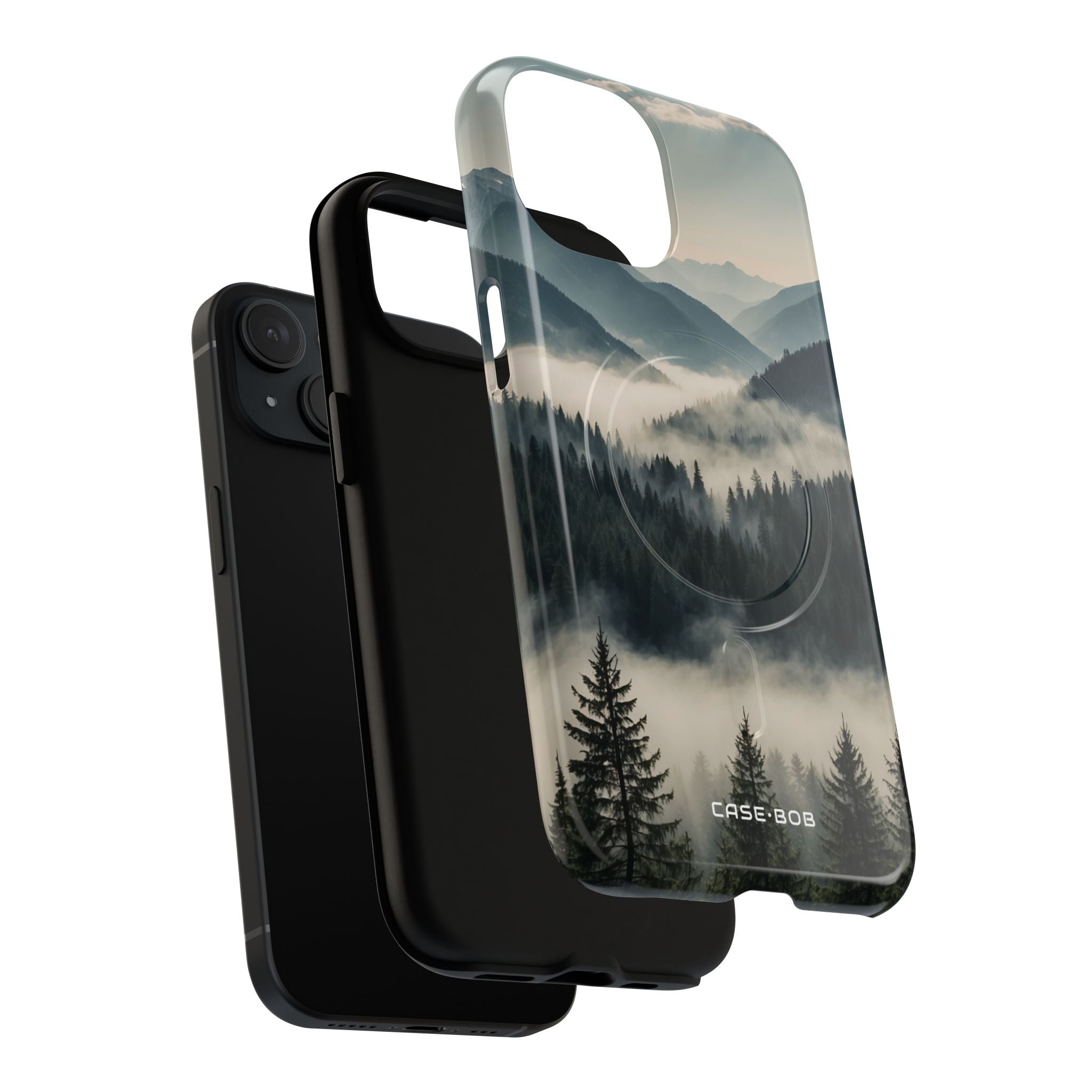 Evergreen Mist iPhone 15 Case - Tough+