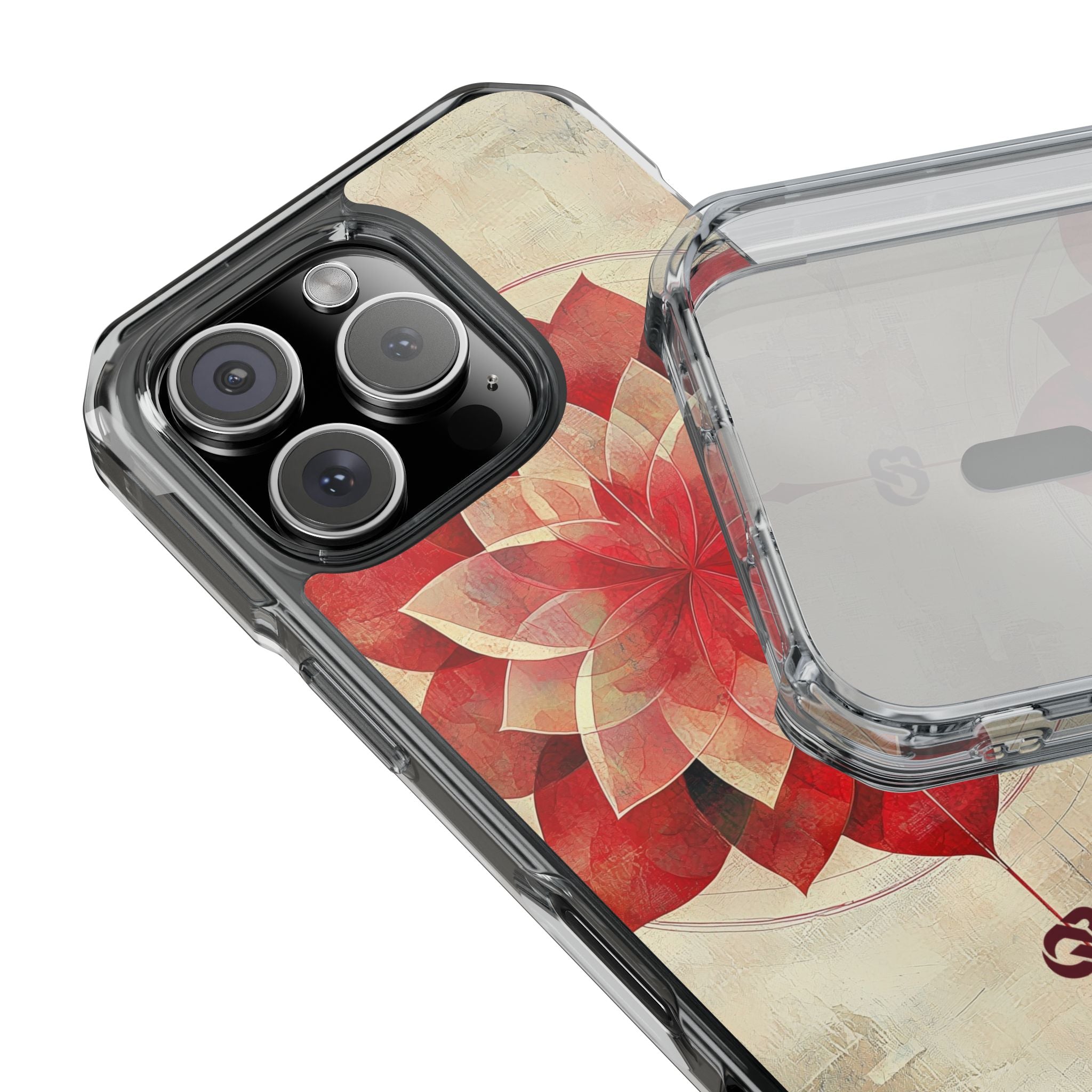 Crimson Petal Peak · Impact Phone Case for iPhone · Magsafe