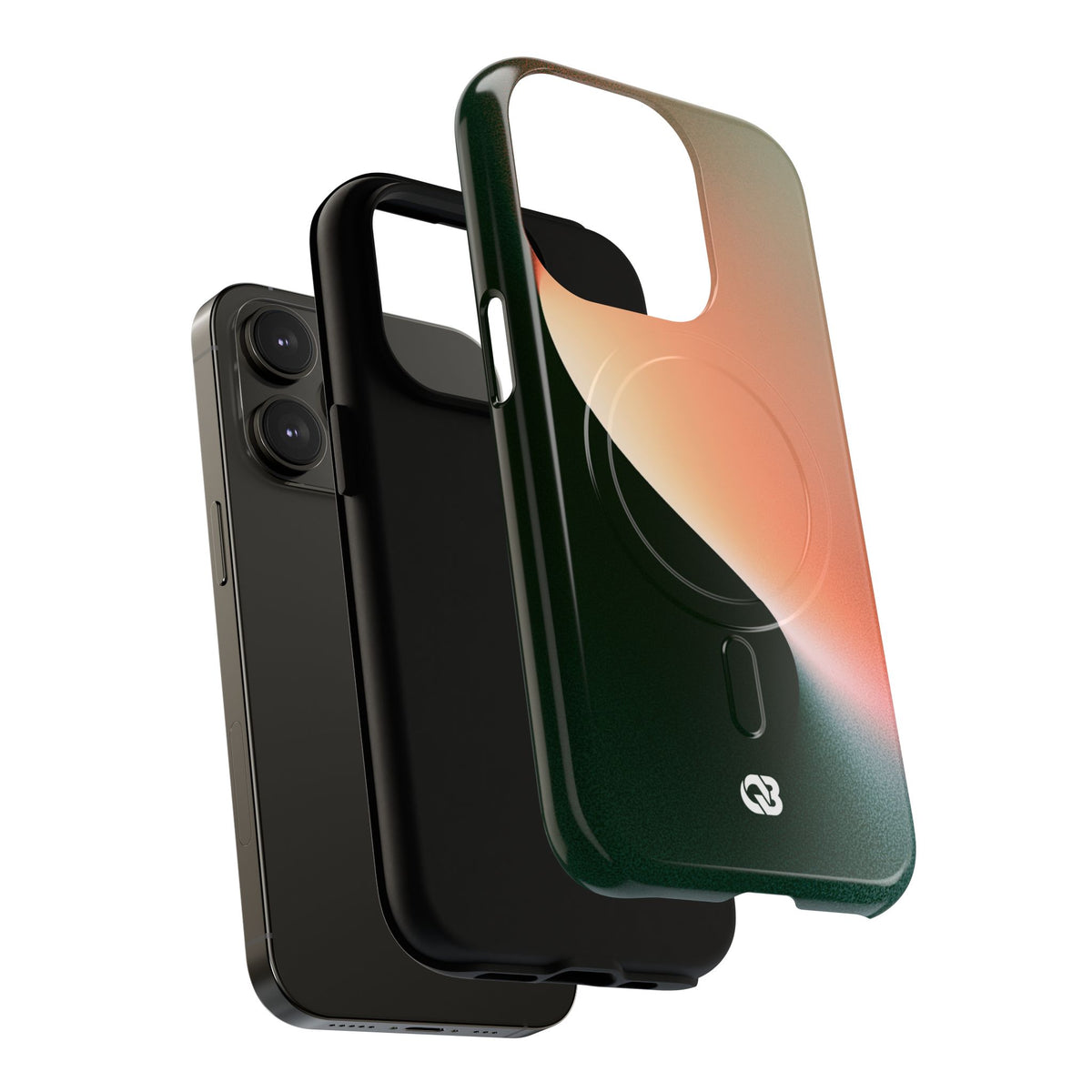 Luminous Arc · Tough 2.0 Magnetic Phone Case for iPhone · Green