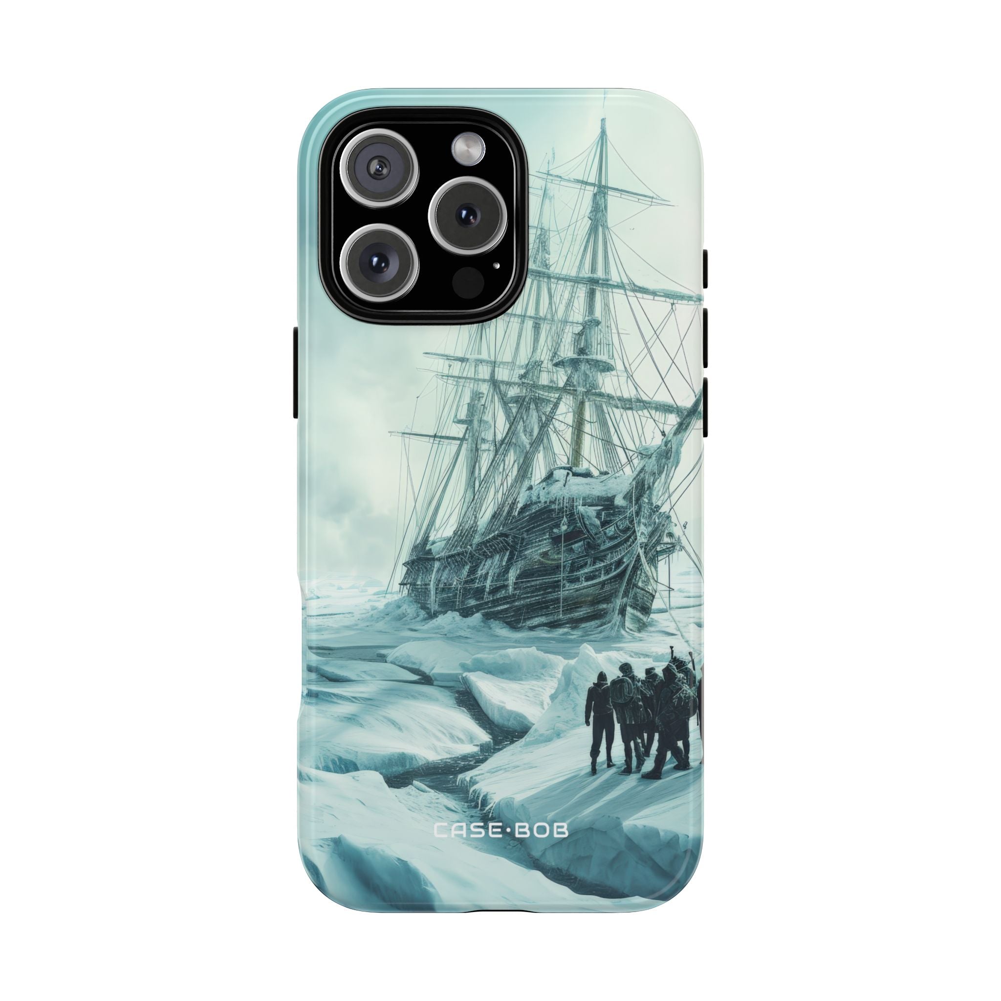 Icebound Ship iPhone 16 Pro Max Cover - Tough