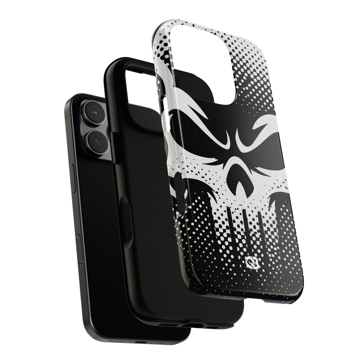 Phantom Halftone · Tough Phone Case for iPhone · Black