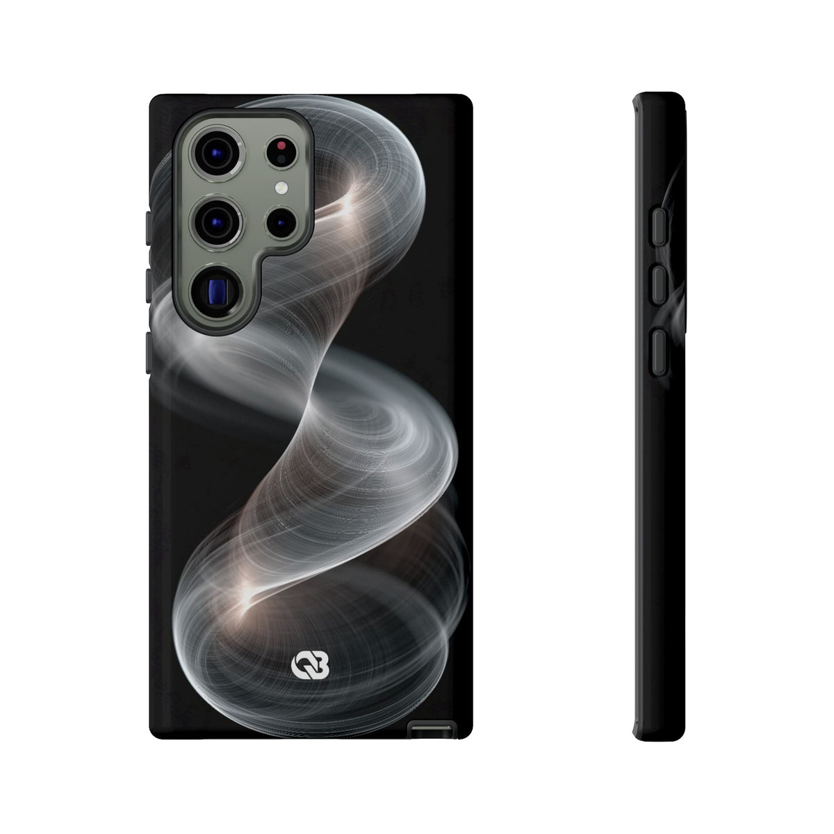 Luminous Vortex · Tough Phone Case for Samsung · Black