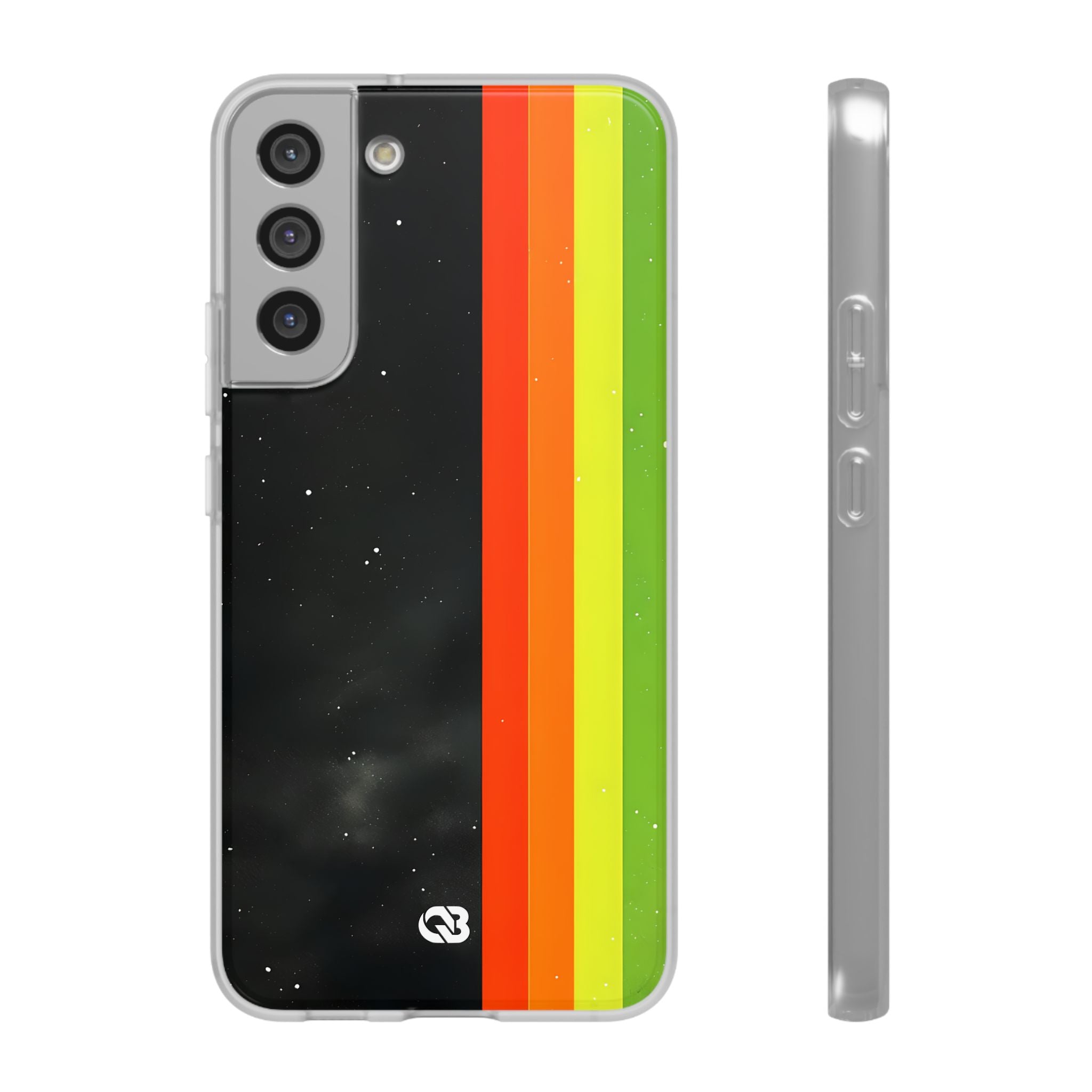 Retro Galactic Stripes · Soft Handyhülle für Samsung