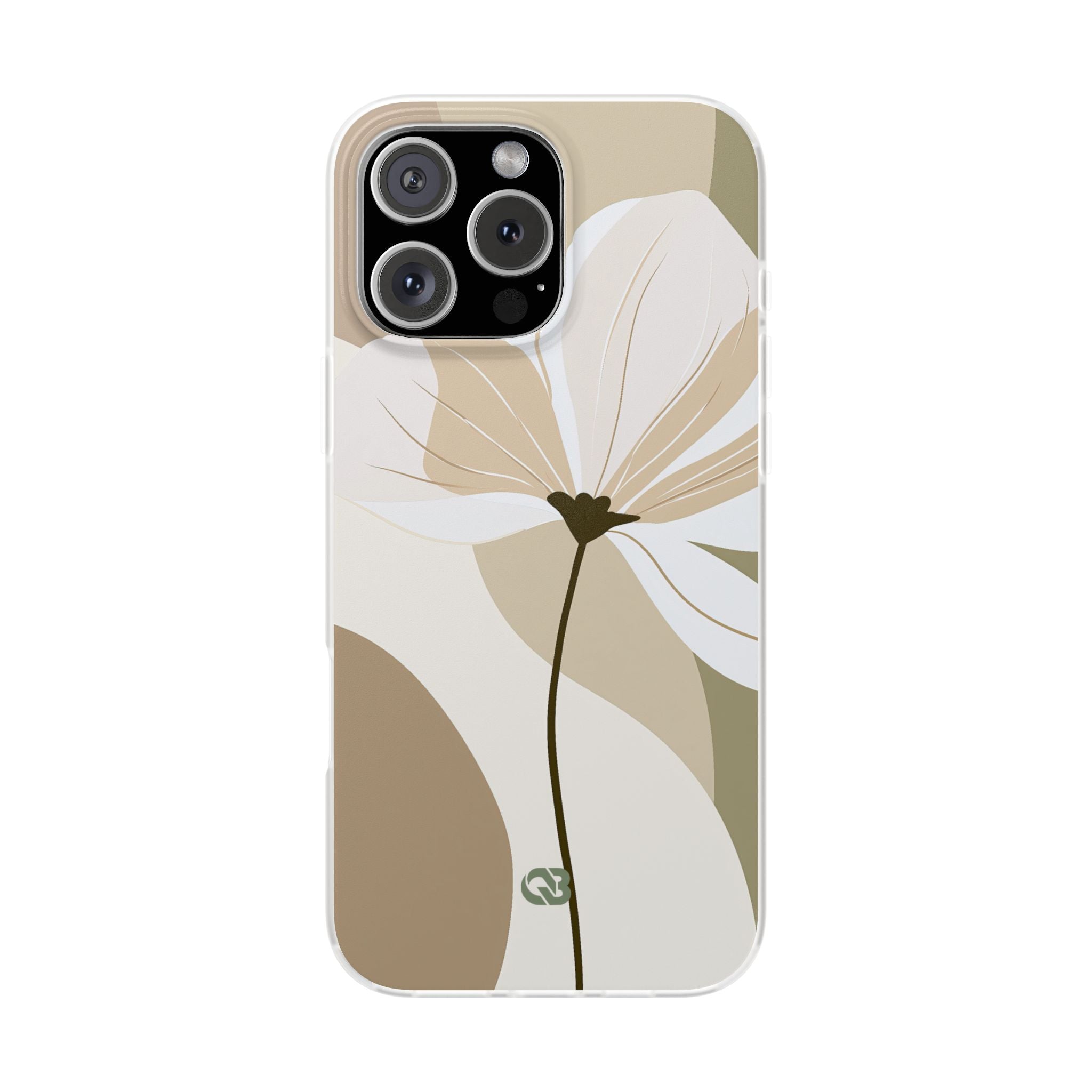 Beige Lite Phone Case for iPhone - Sage Linen Magnolia