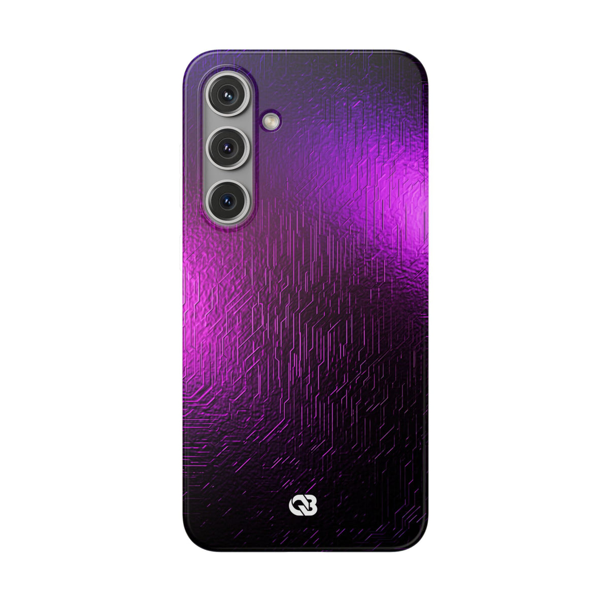 Violet Cyber Circuit · Lite Phone Case for Samsung · Purple