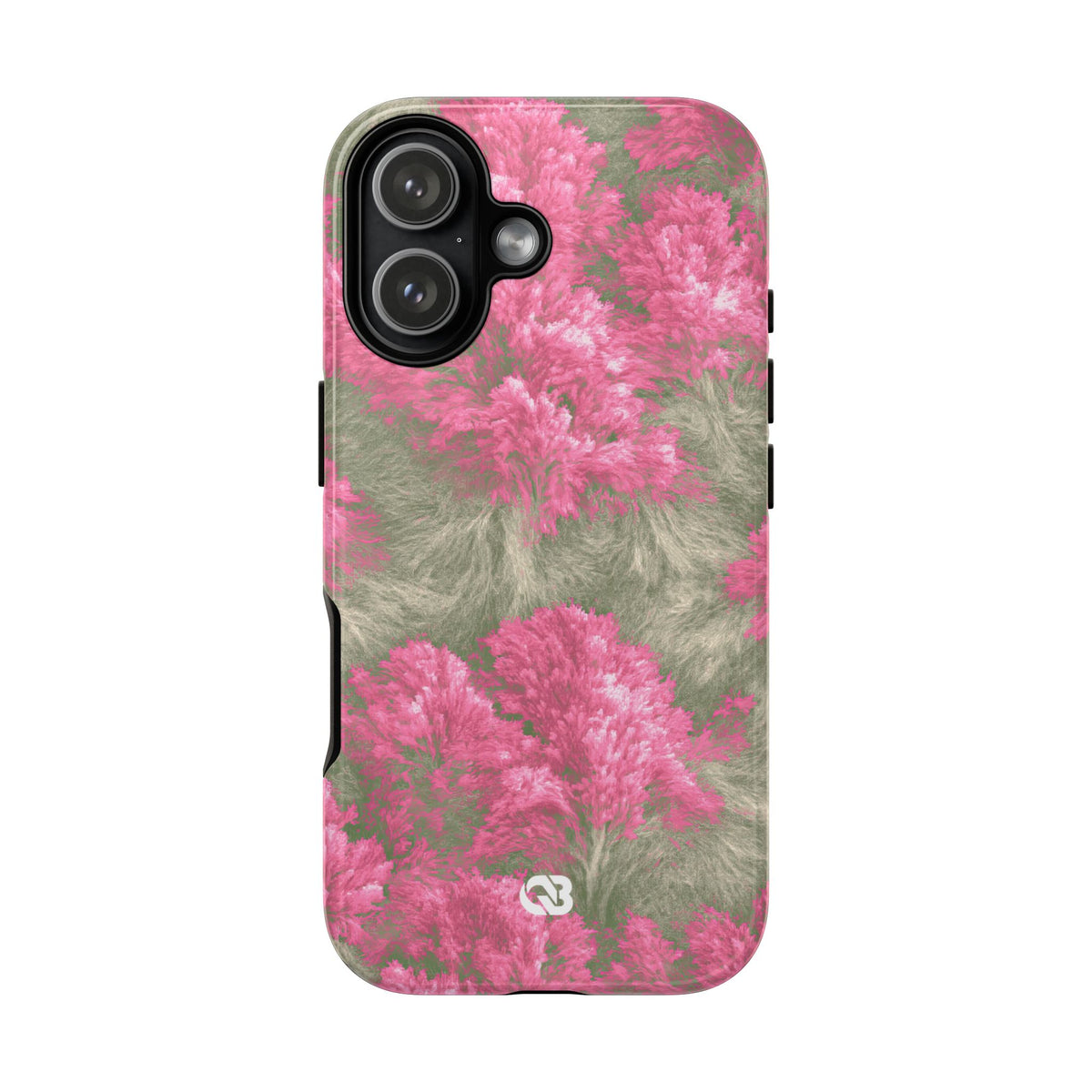 Digital Blossom · Tough Phone Case for iPhone · Pink