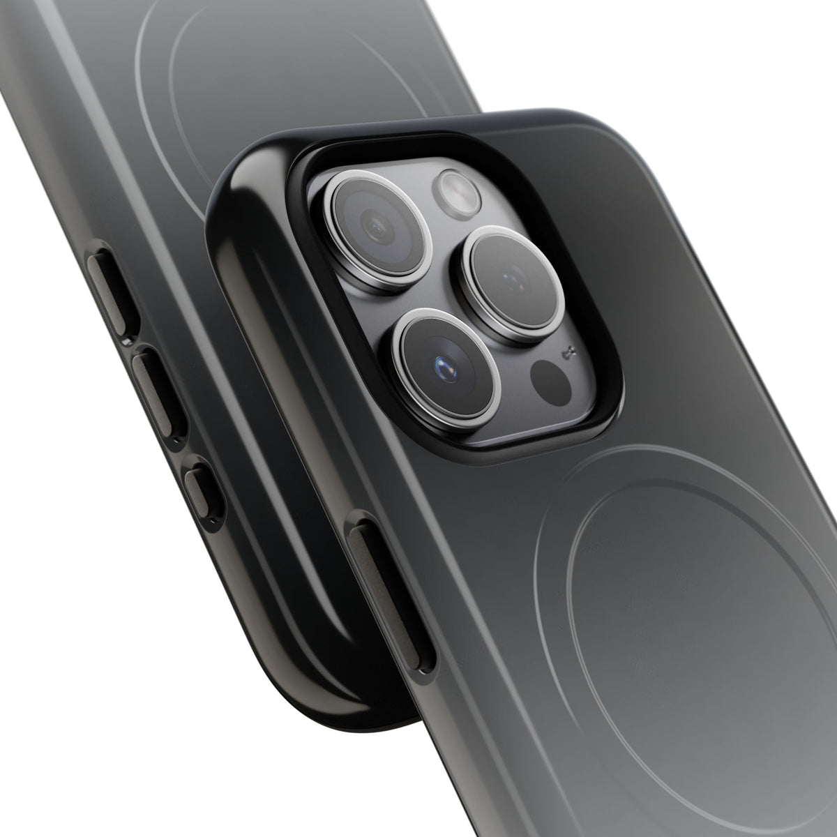 Noir Ombre Fade · Tough 2.0 Magnetic Phone Case for iPhone · Black