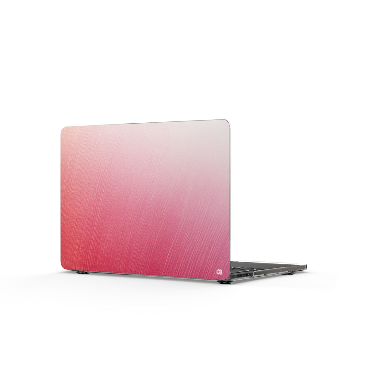 Rose Haze · Clear Hard Case for MacBook · Pink