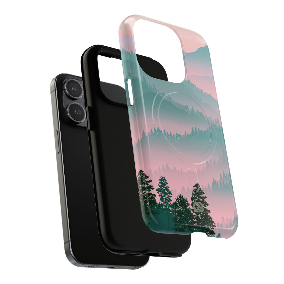 Teal Tough 2.0 Magsafe Phone Case for iPhone - Alpine Mist Teal