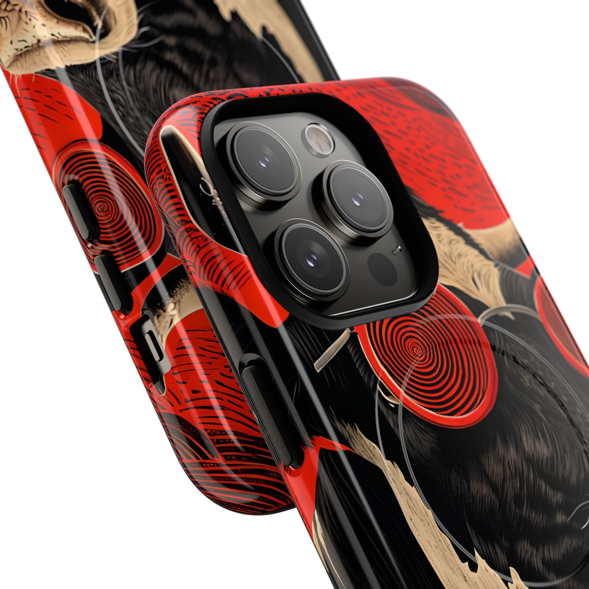 Hypnotic Cow iPhone 14 Pro Case - Tough+