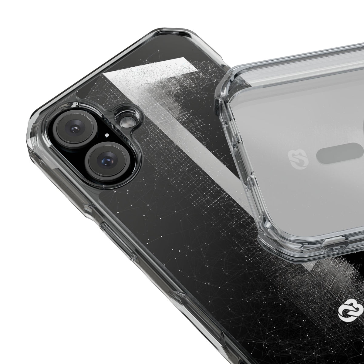 Black Impact MagSafe Phone Case for iPhone - Vector Core Monolith