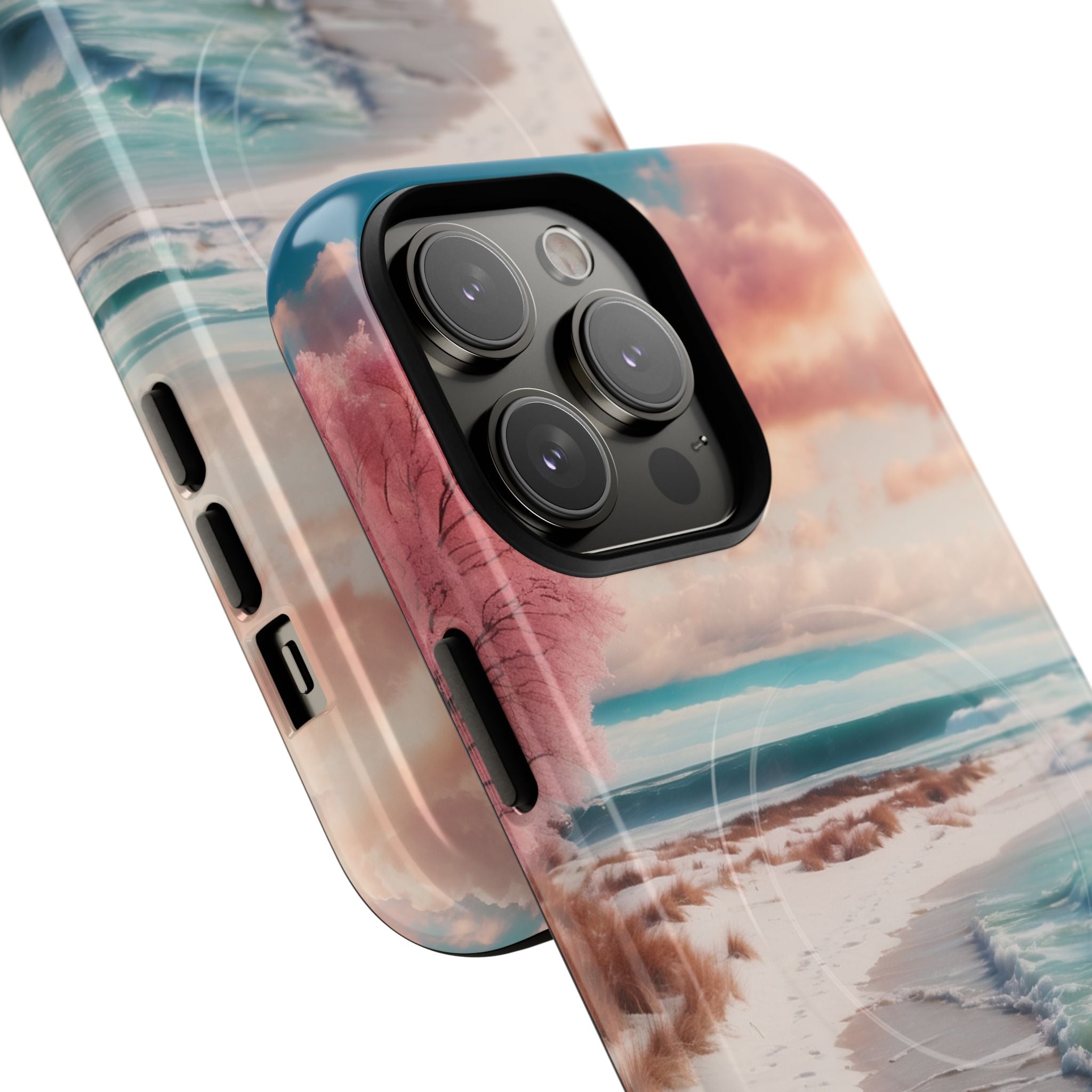 Pink Tree Breeze iPhone 14 Pro Max Skal - Tough+