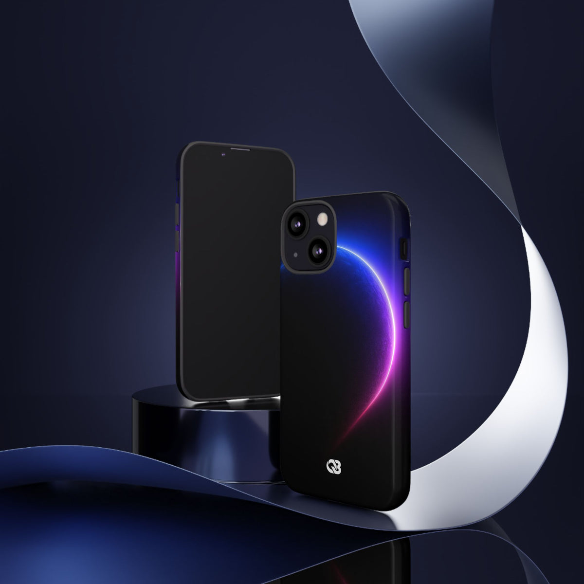 Luminous Eclipse · Tough Phone Case for iPhone · Black