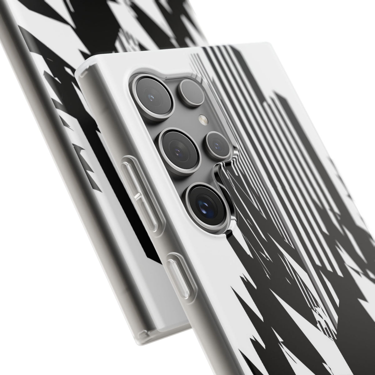 White Lite Phone Case for Samsung - Shattered Vector Spire