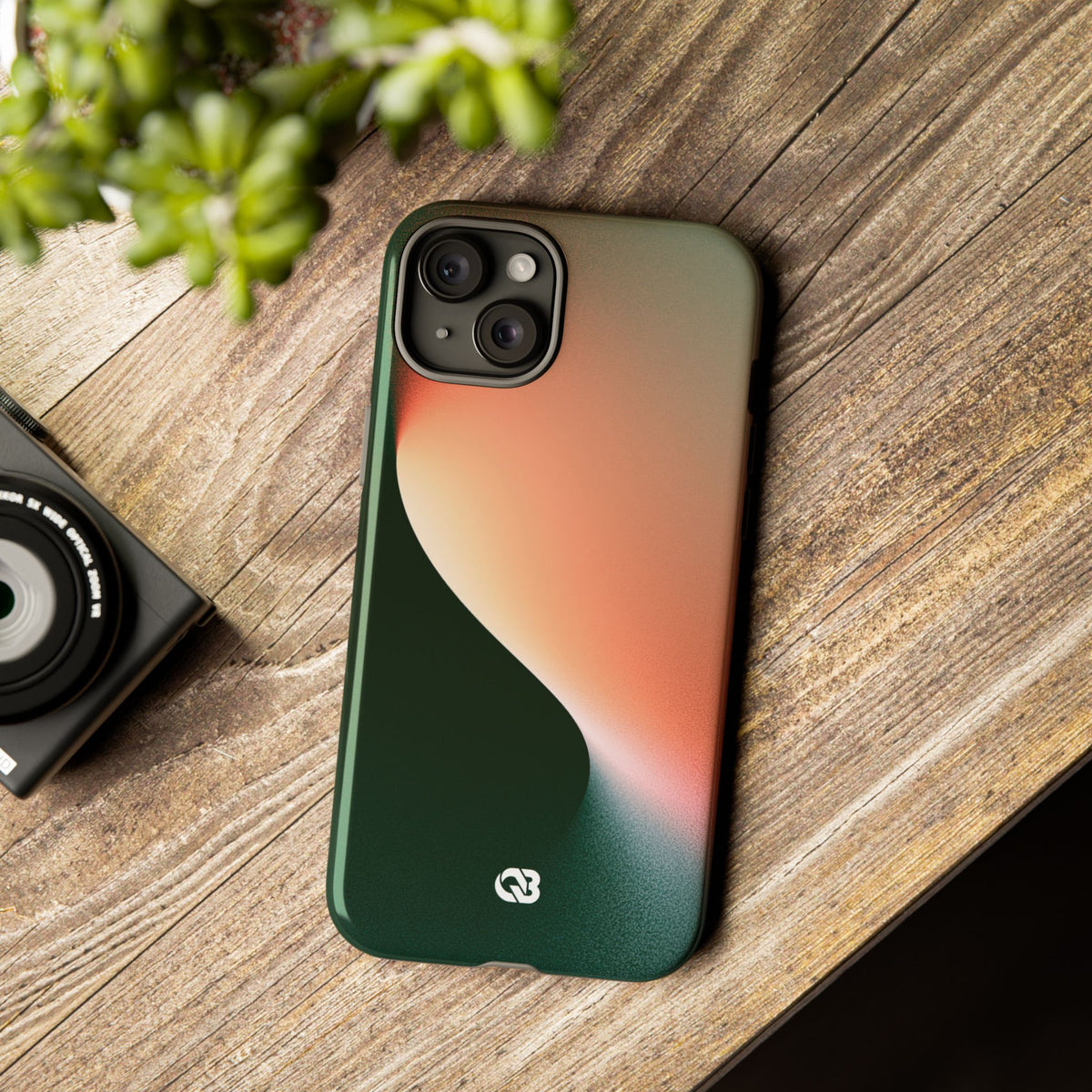 Luminous Arc · Tough Phone Case for iPhone · Green