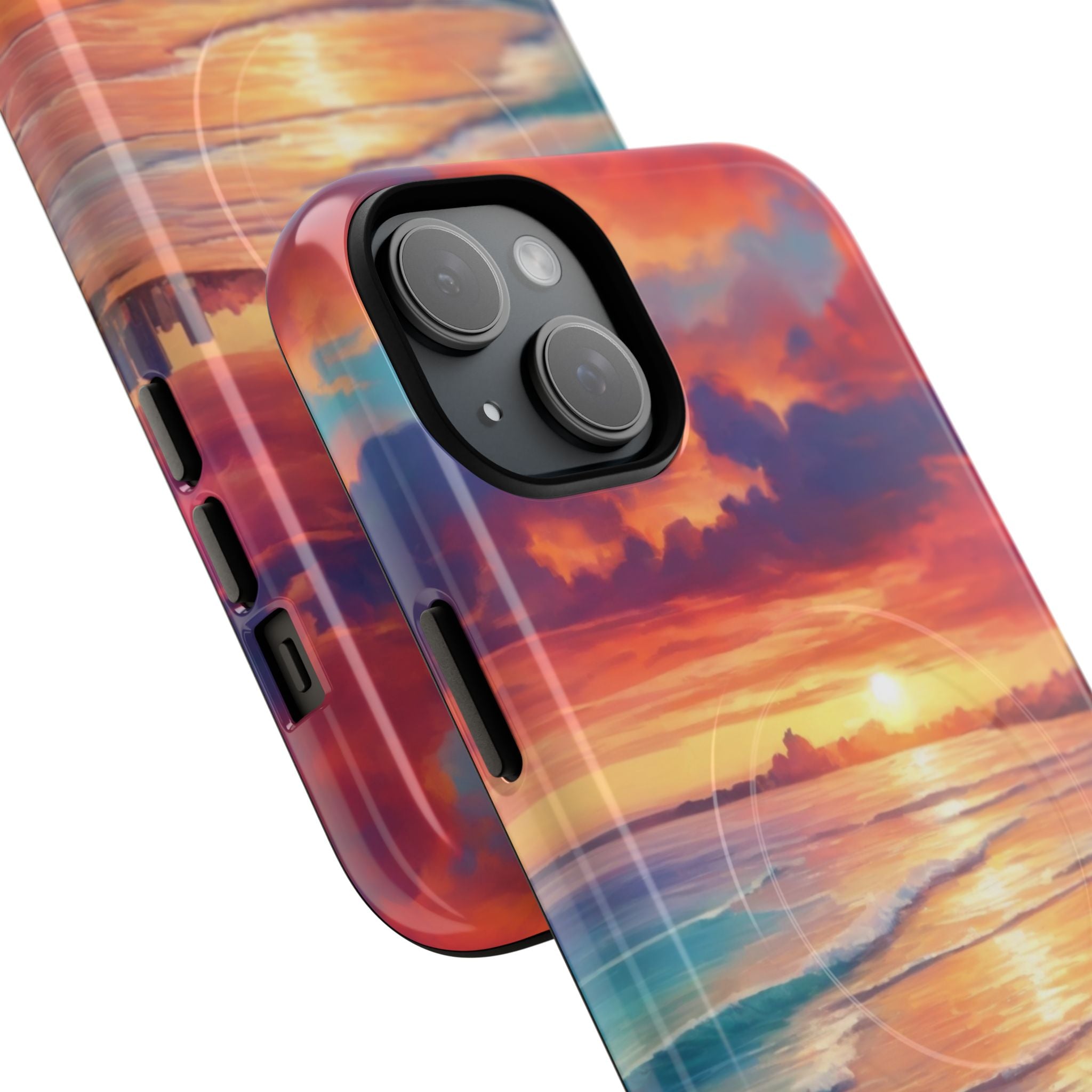 Crimson Shore Horizon · Tough+ Phone Case for iPhone · Magsafe