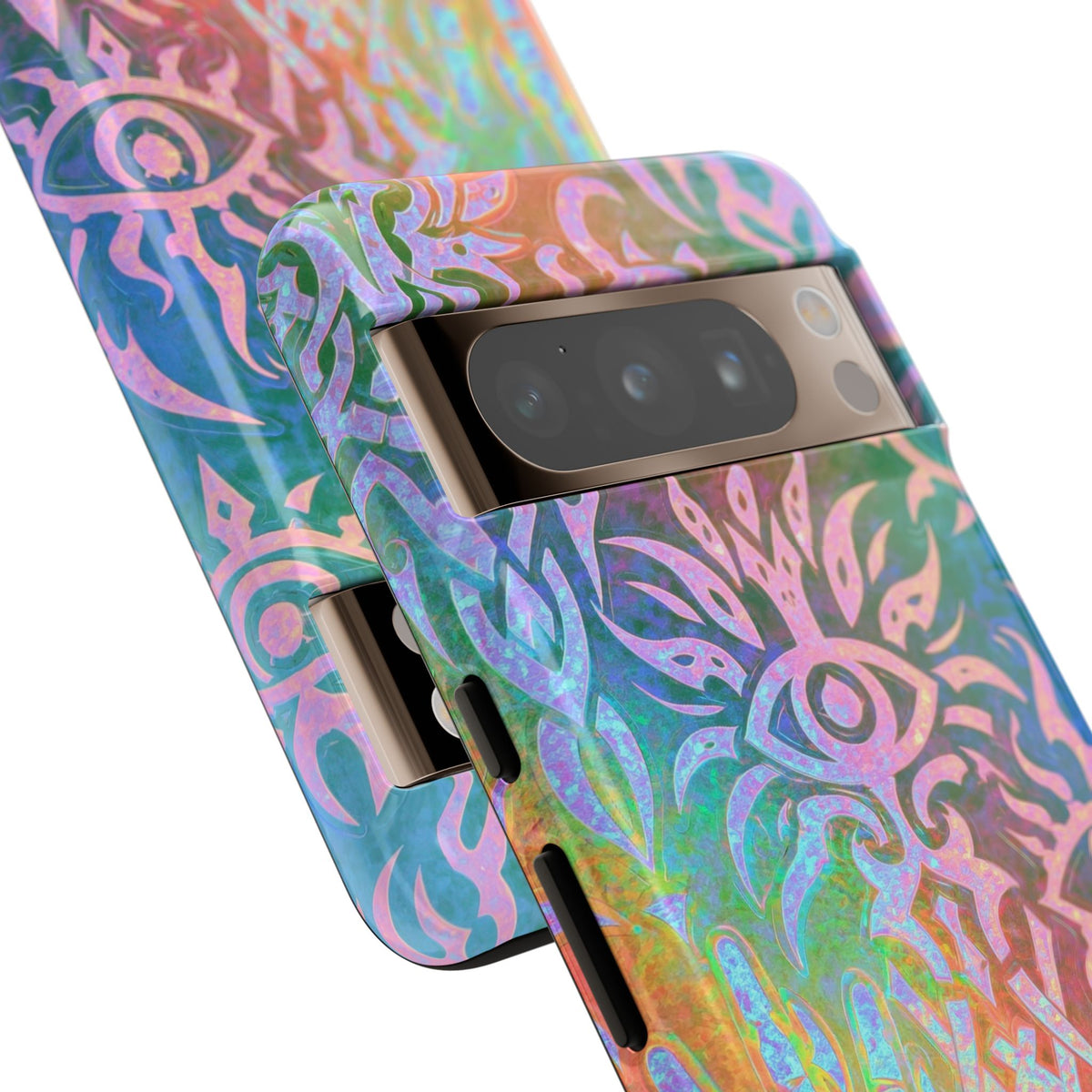 Chromatic Mystic Sigil · Tough Phone Case for Pixel · Blue