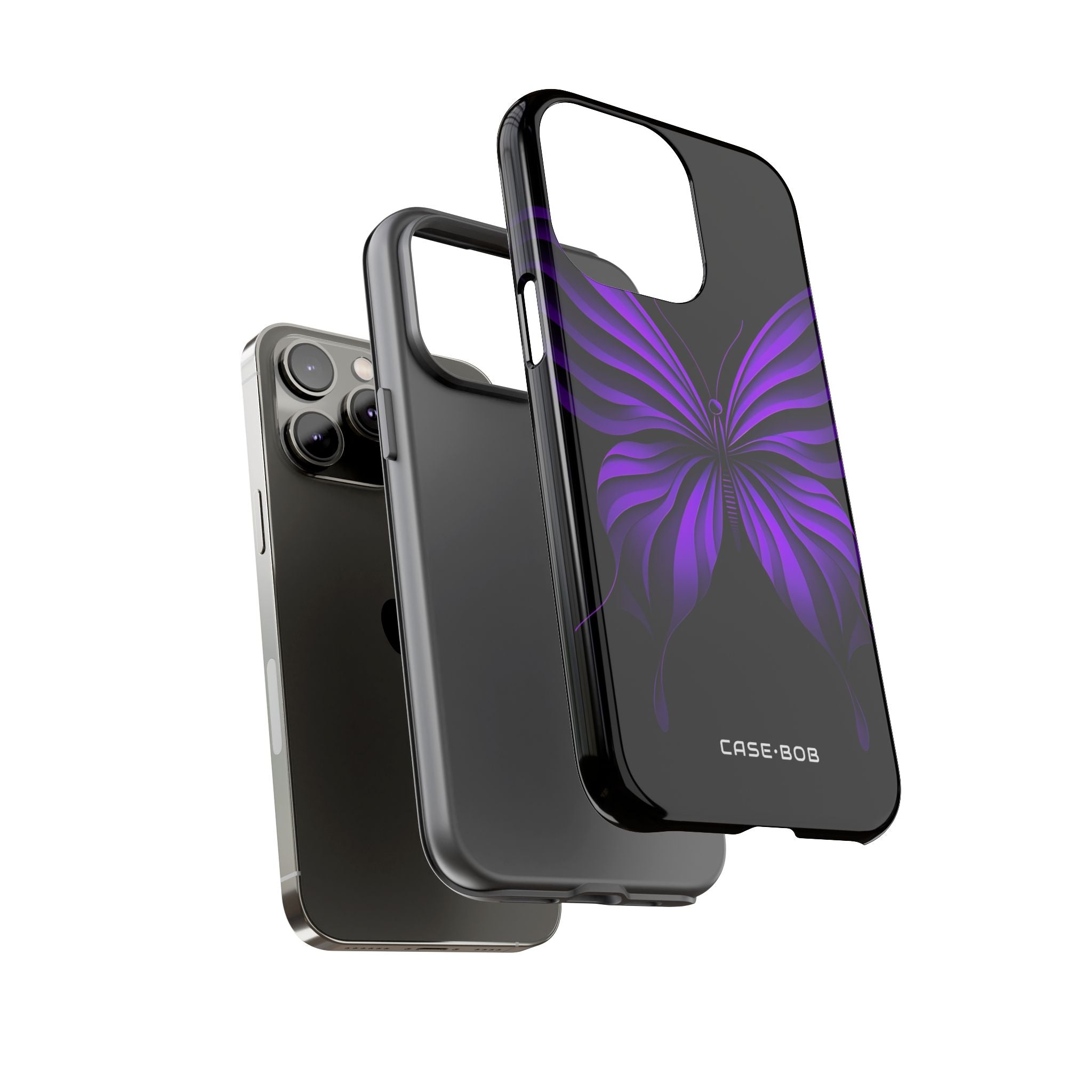 Violet Monarch iPhone 14 Pro Max Case - Tough