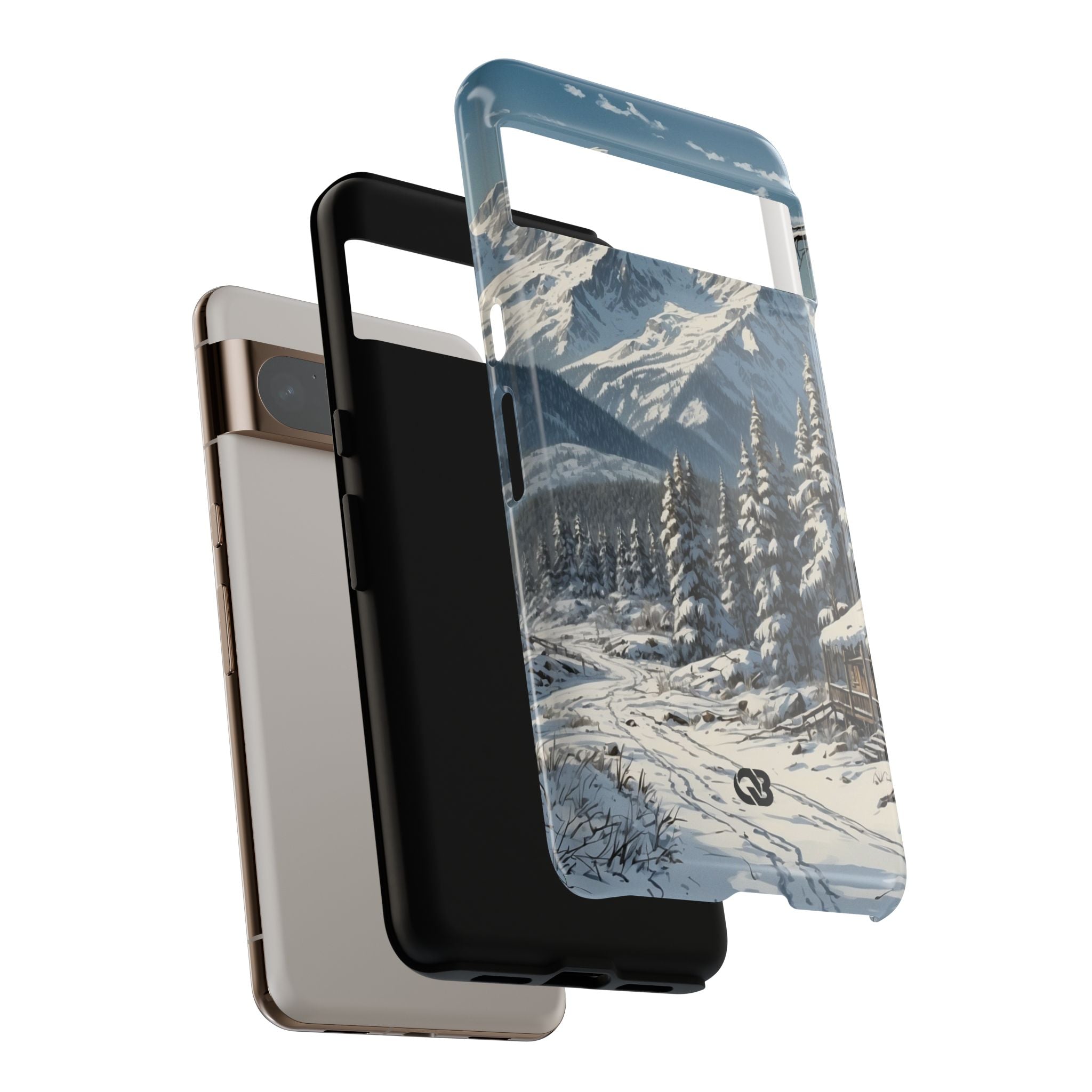 Frozen Ridge Valley · Tough Phone Case for Google Pixel