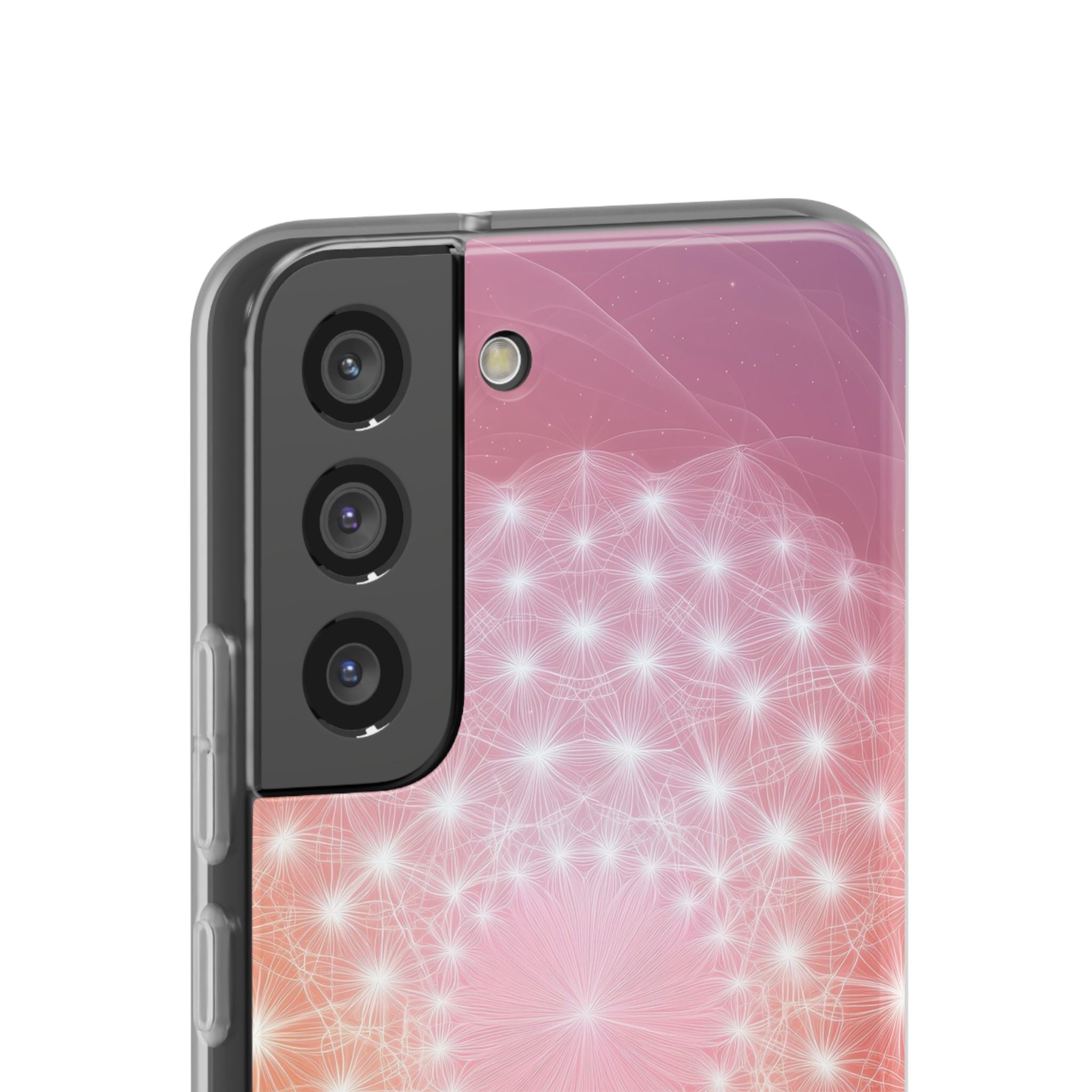 Radiant Stardust Mandala · Soft Mobilskal för Samsung