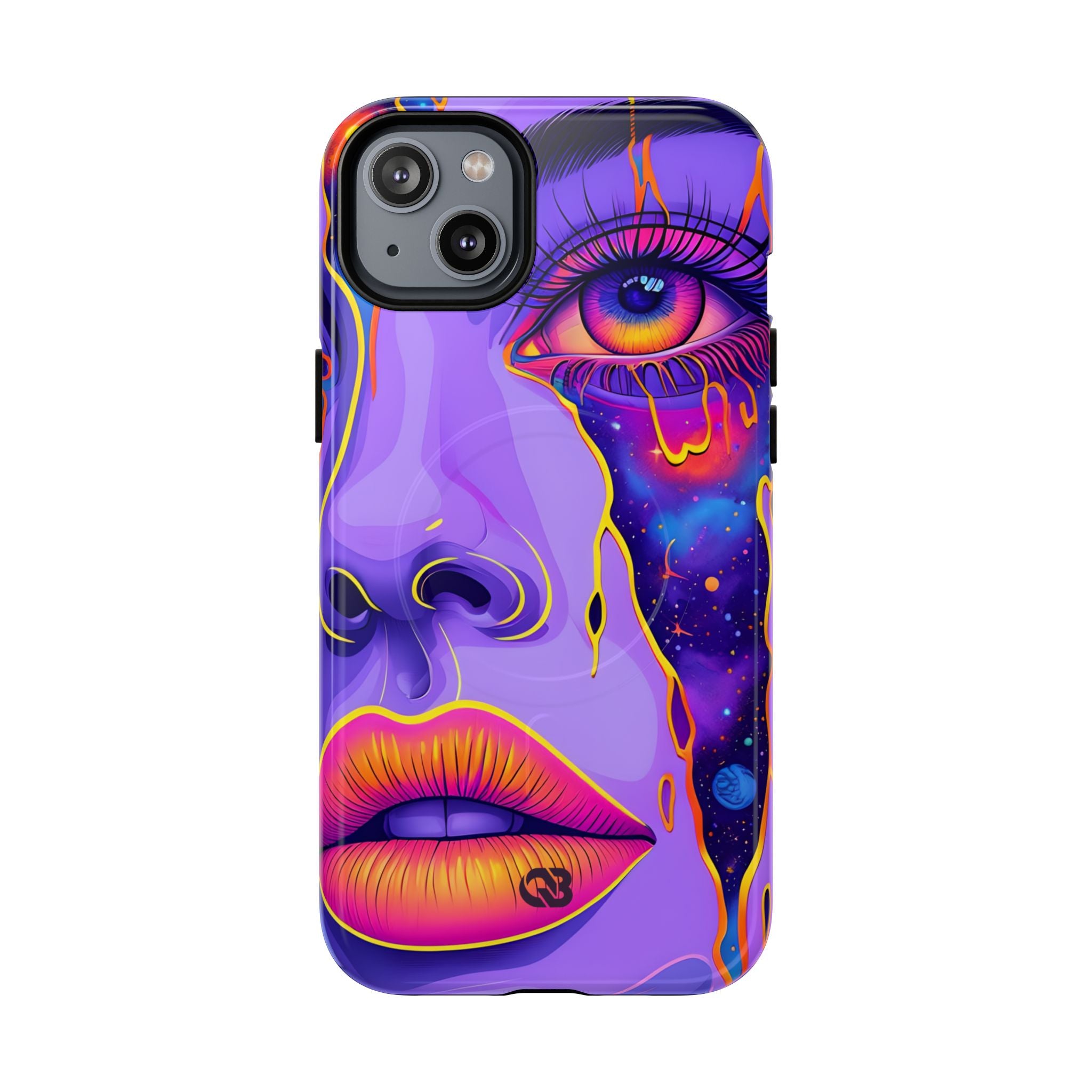 Violet Cosmic Gaze · Tough+ Custodia per iPhone · Magsafe
