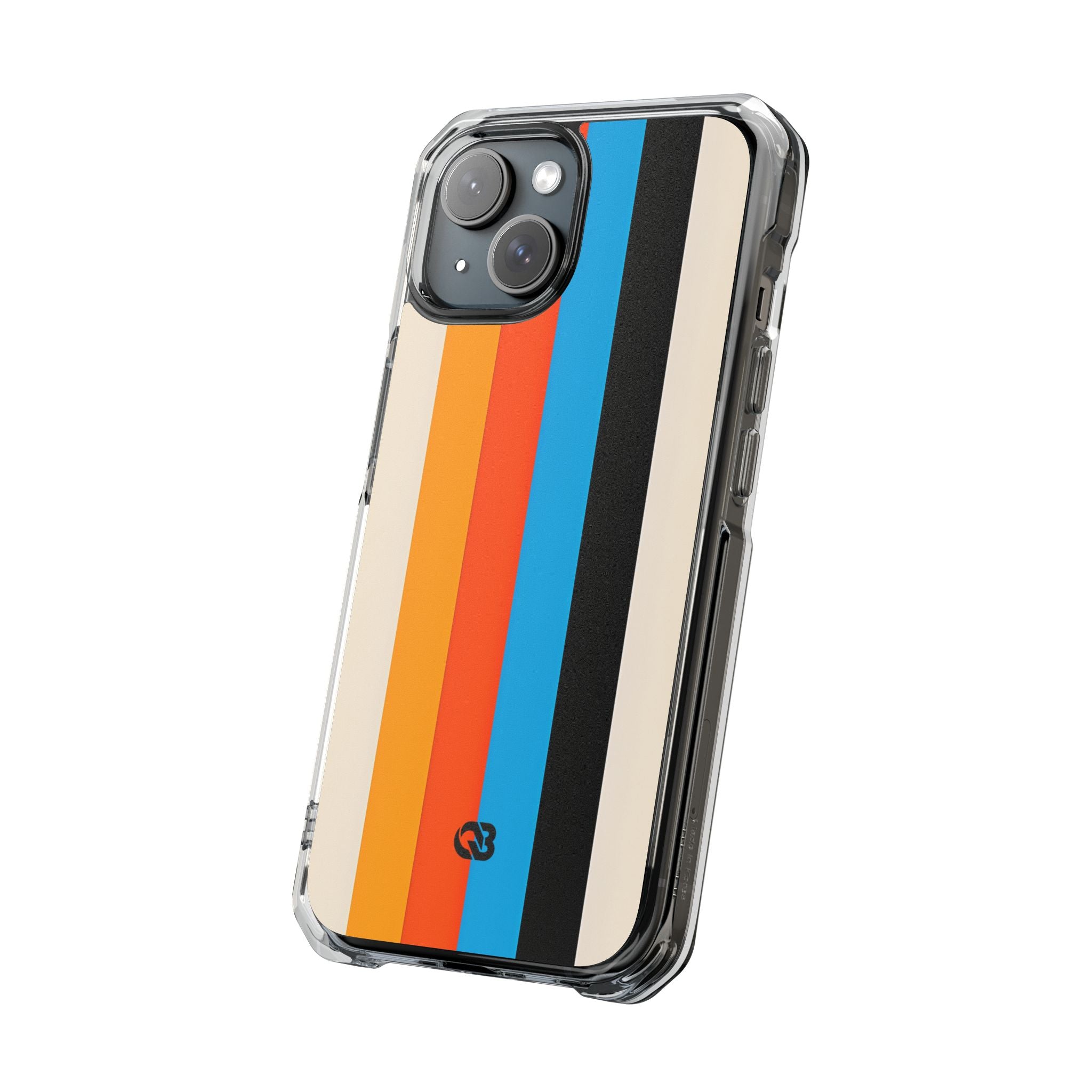 Retro Racing Stripes · Impact Custodia per iPhone · Magsafe