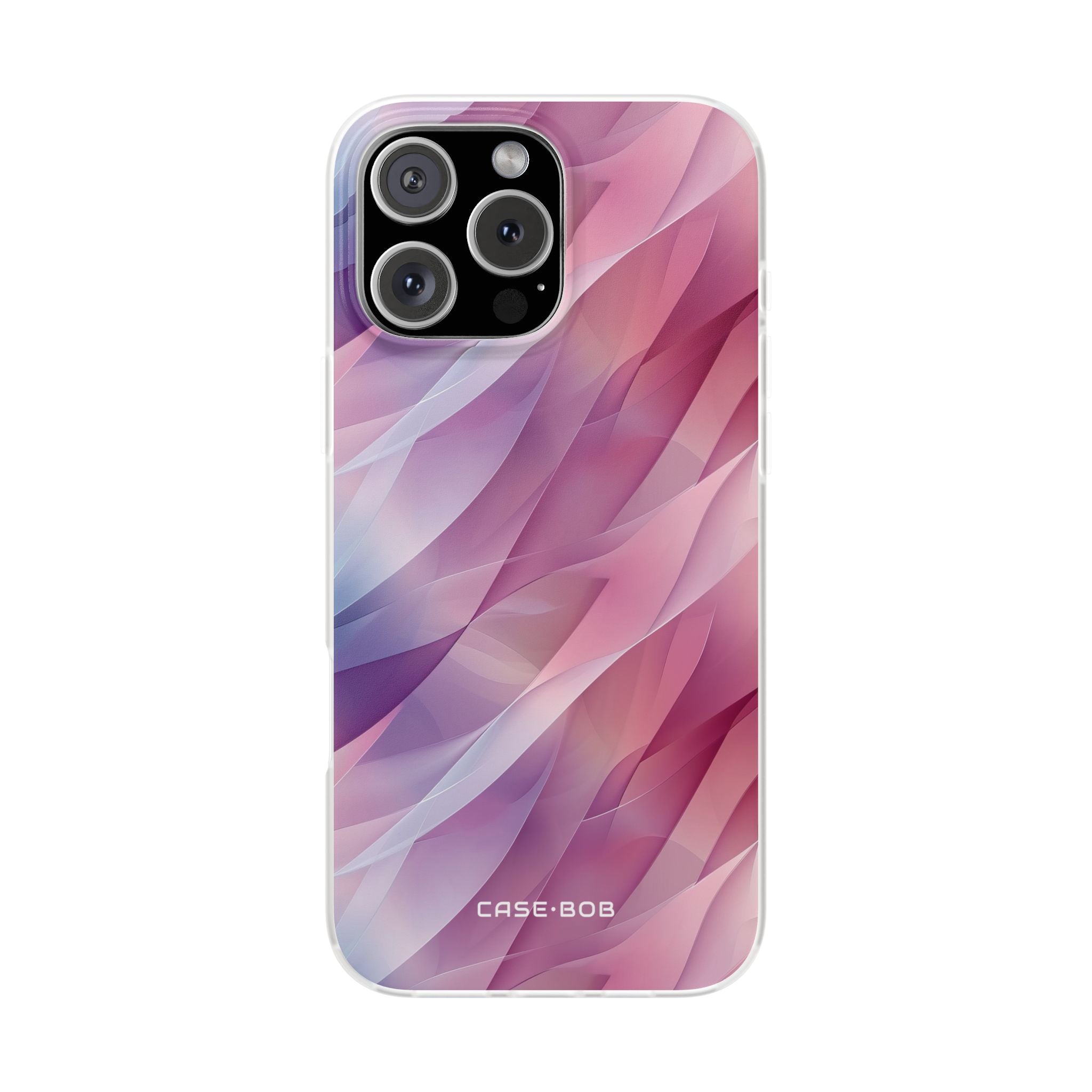 Pink Wave iPhone 16 Pro Max -pehmeä suojakotelo