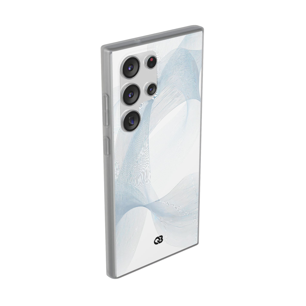 White Lite Phone Case for Samsung - Arctic Line Current
