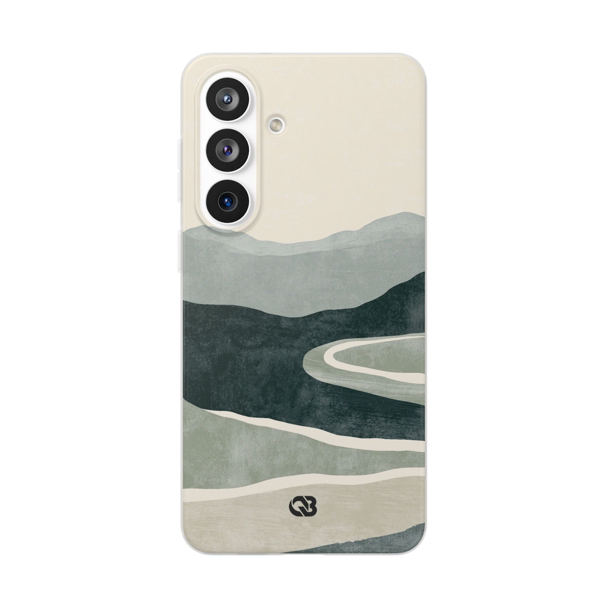 Green Lite Phone Case for Samsung - Misty Sage Valley
