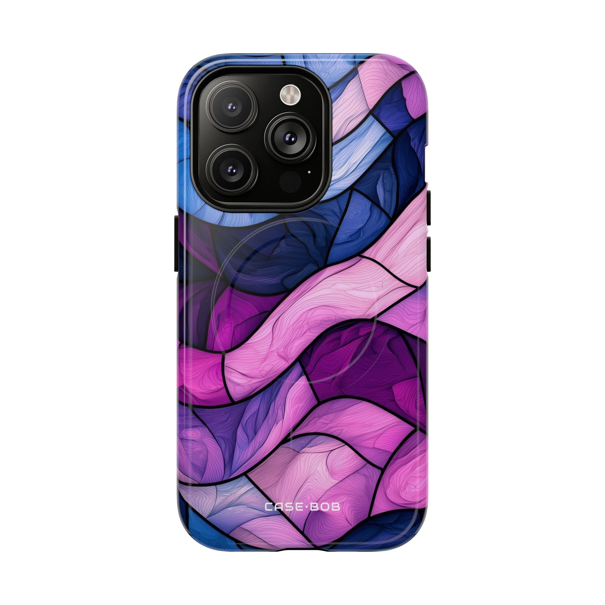 Wellenartiger Glow iPhone 14 Pro Case - Tough+