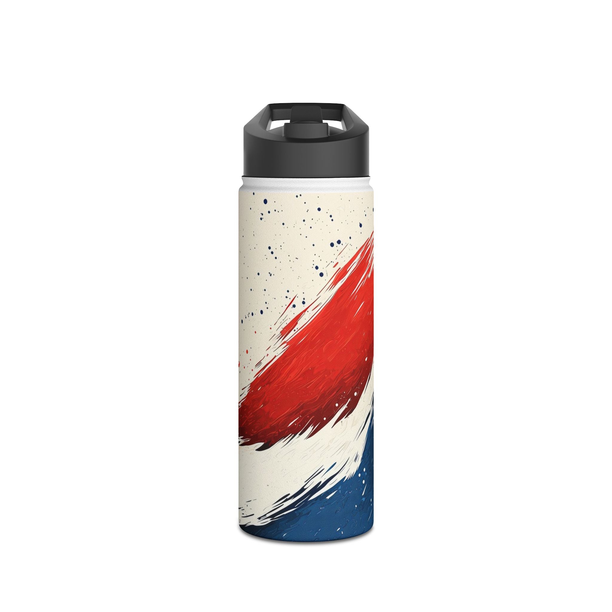 Crimson Sweep - Stainless Steel Water Bottle
