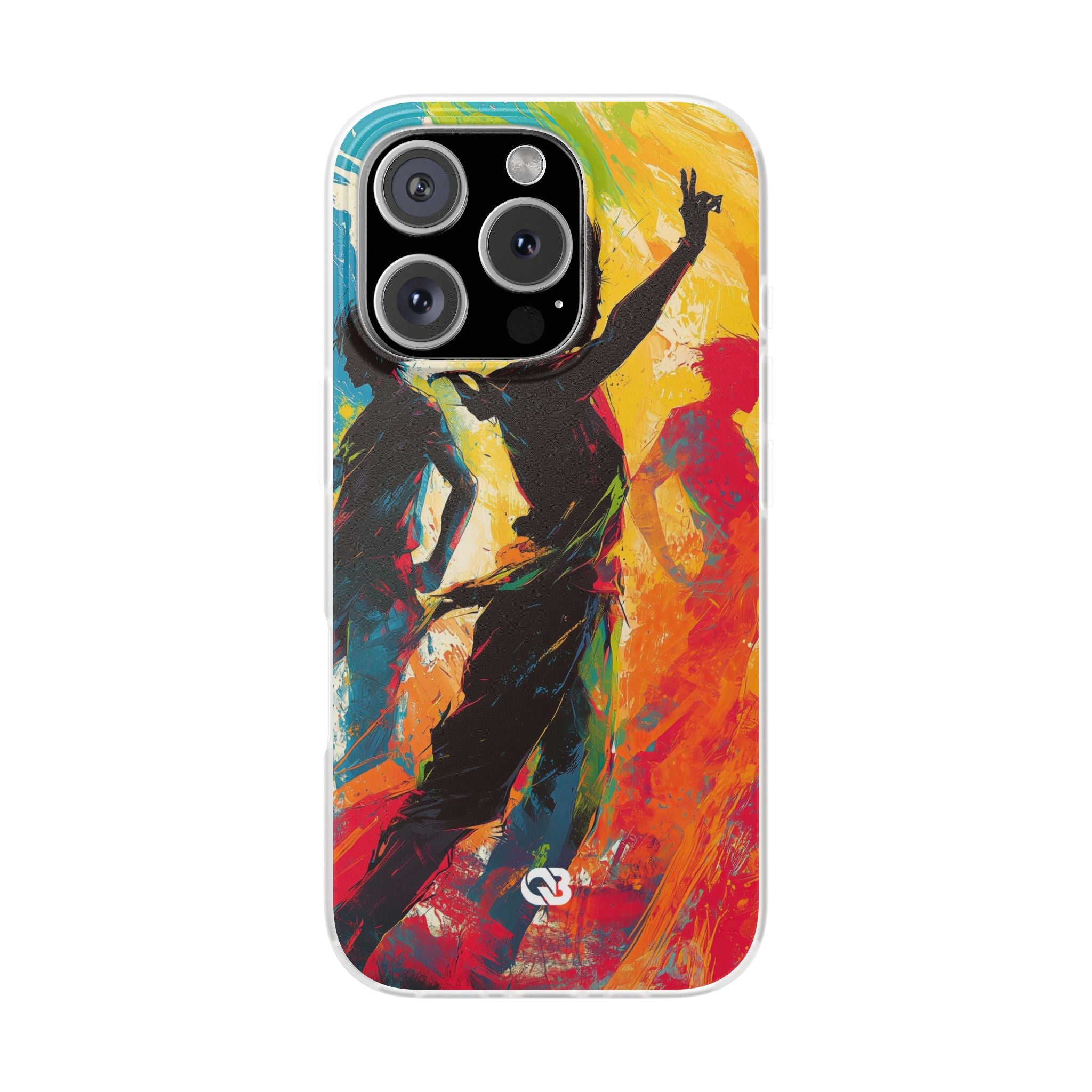 Electric Motion Blur · Soft Phone Case for iPhone