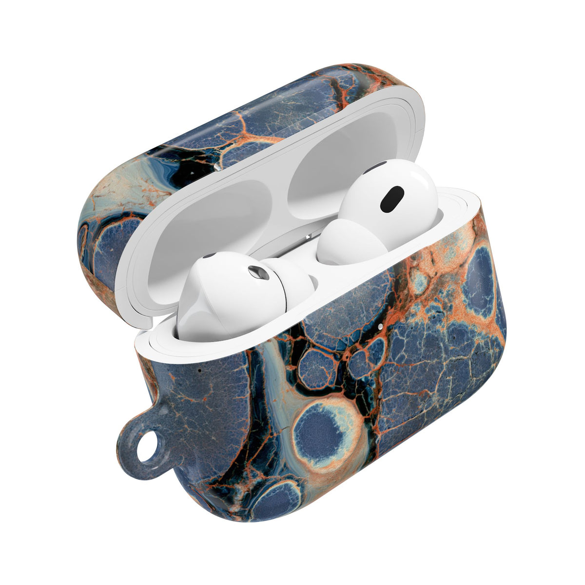 Astral Orb Resonance · Hard Case for AirPods & AirPods Pro · Blue