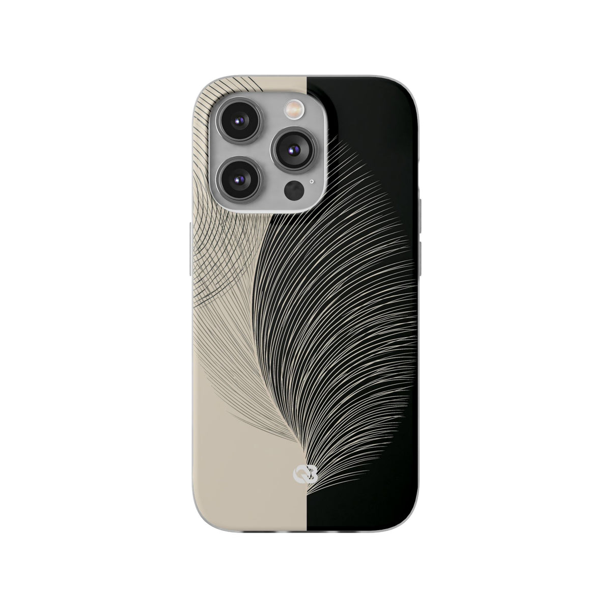Minimal Frond Study · Lite Phone Case for iPhone · Black