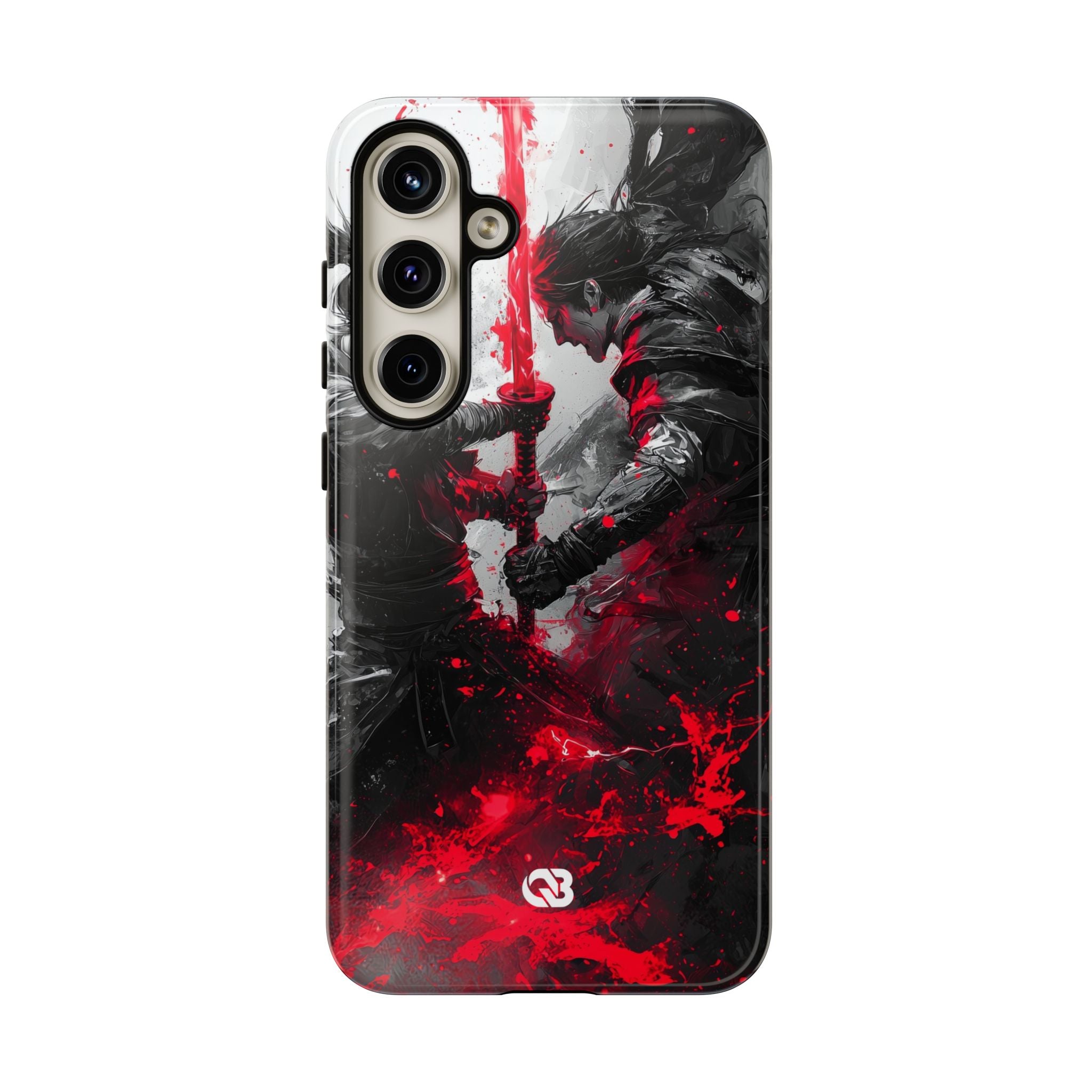 Shattered Crimson Duel · Tough Phone Case for Samsung