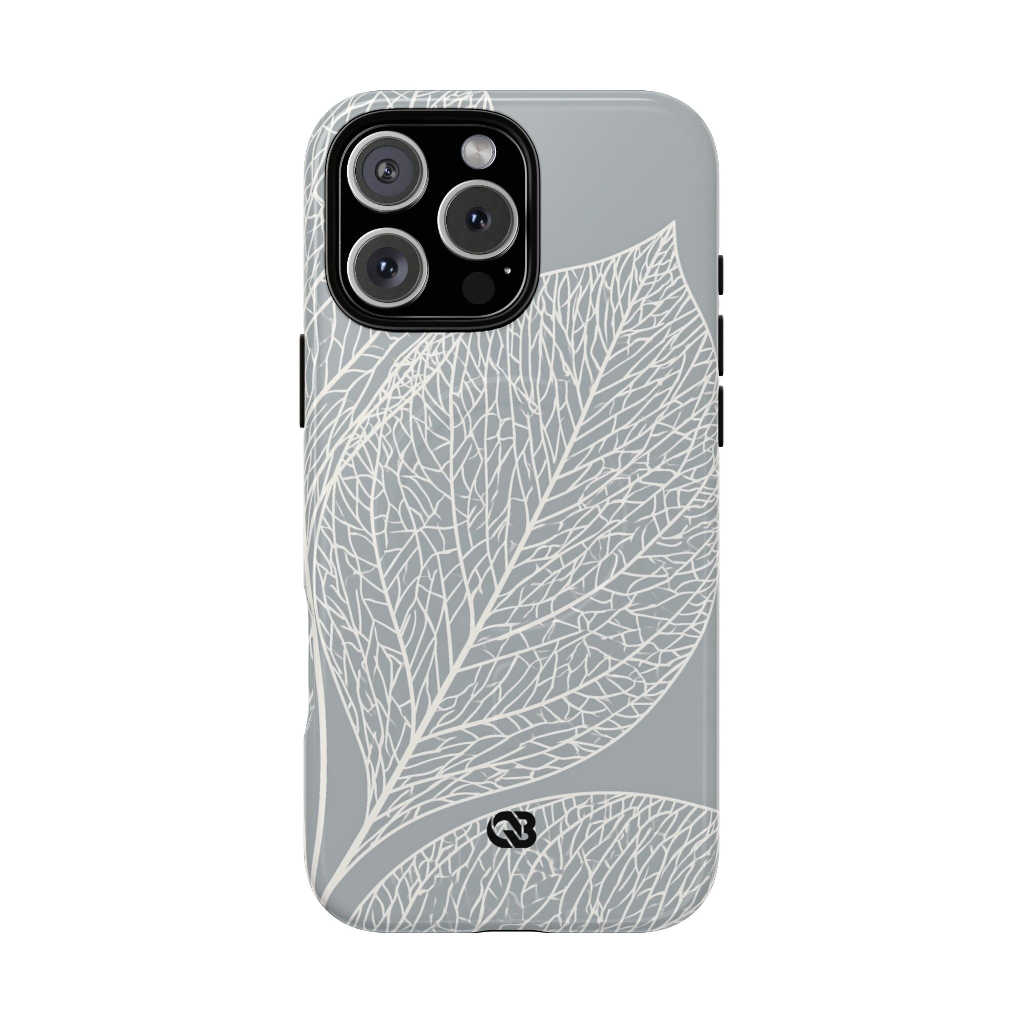 Grey Tough 2.0 Magsafe Phone Case for iPhone - Frosted Ash Veins