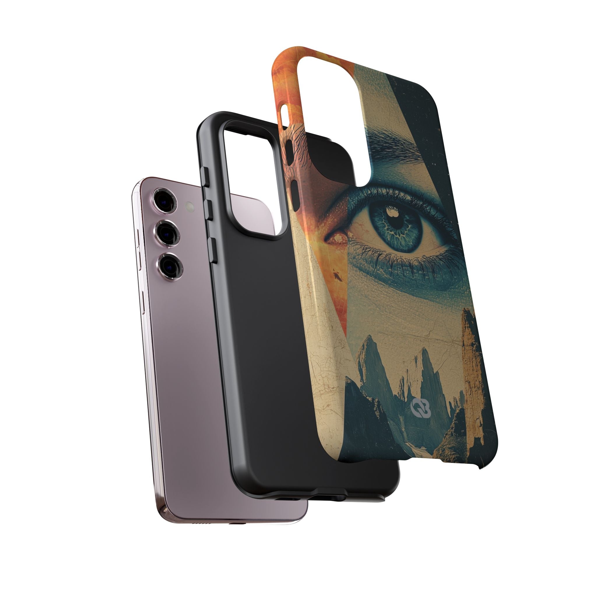Fragmented Peak Gaze · Tough Phone Case for Samsung