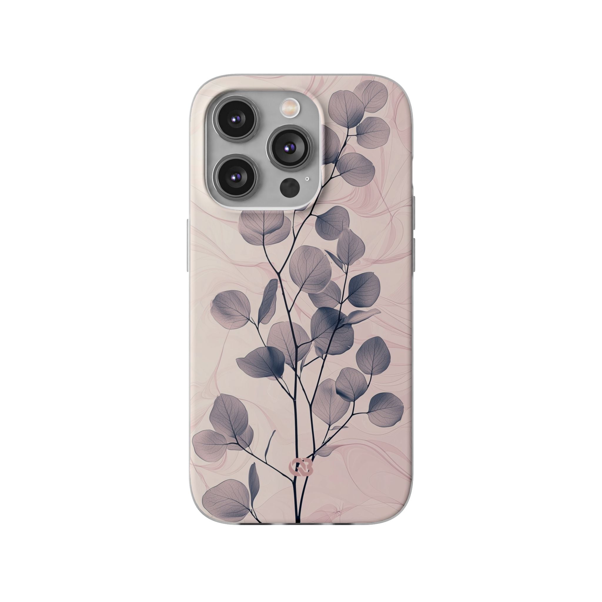 Ethereal Indigo Eucalyptus · Soft Phone Case for iPhone