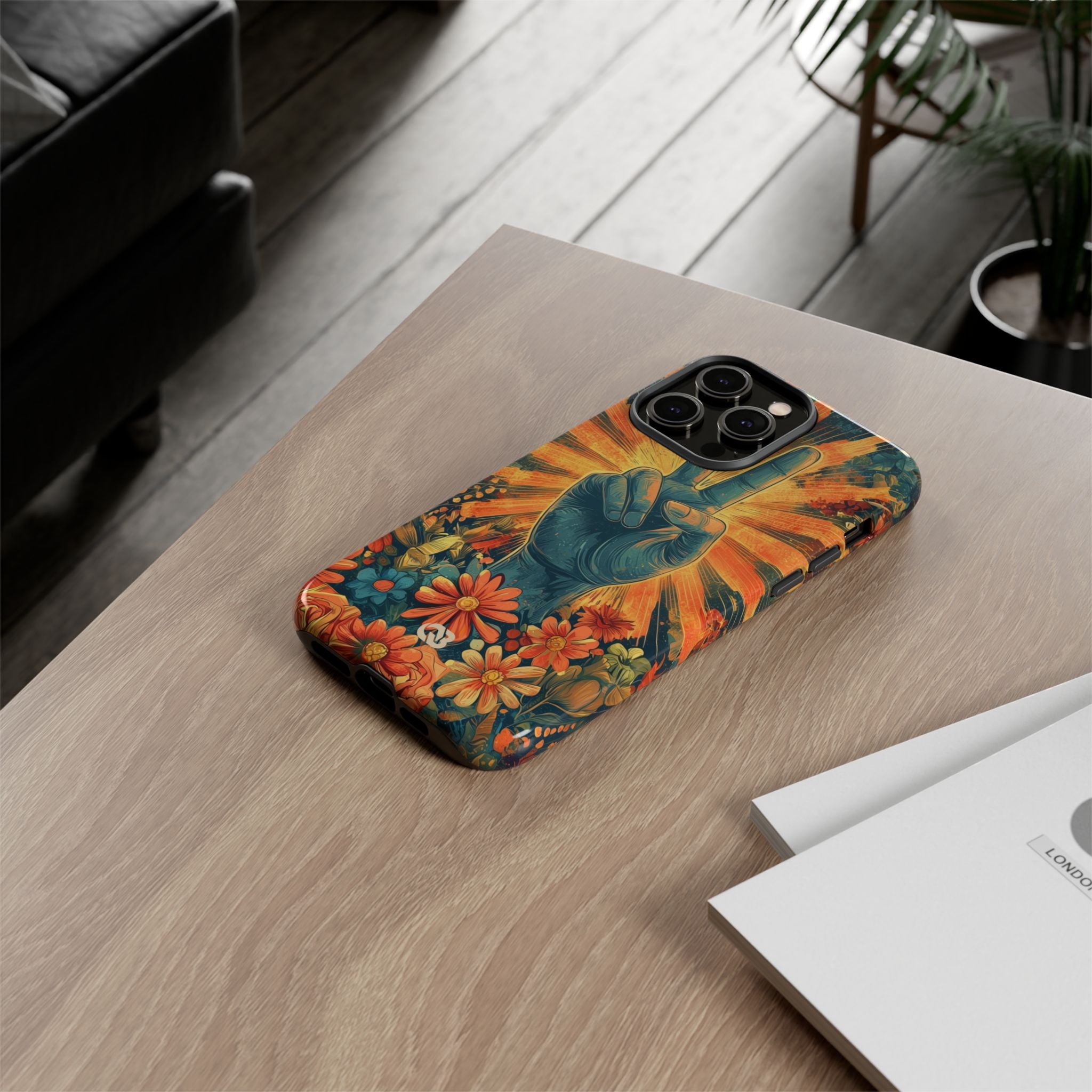 Radiant Peace Bloom · Tough Phone Case for iPhone