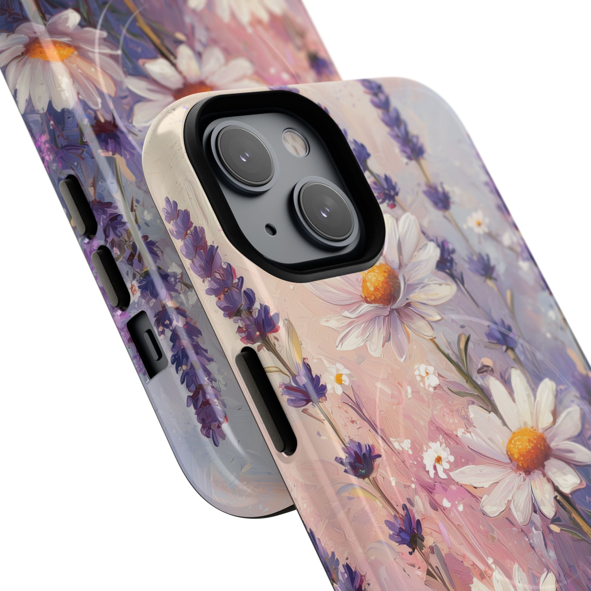 Daisy Lavender Bloom iPhone 14 Case - Tough+