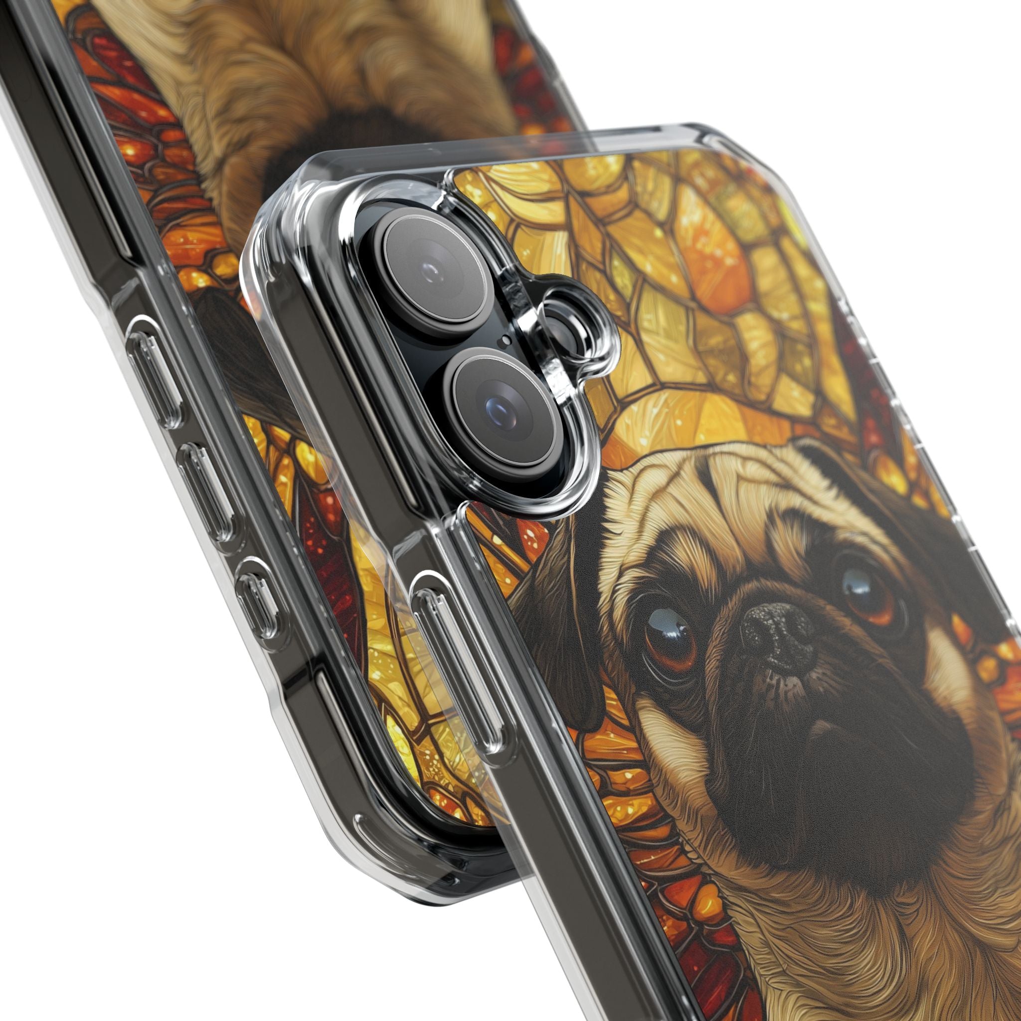 Amber Pug Divinity · Impact Phone Case for iPhone · Magsafe