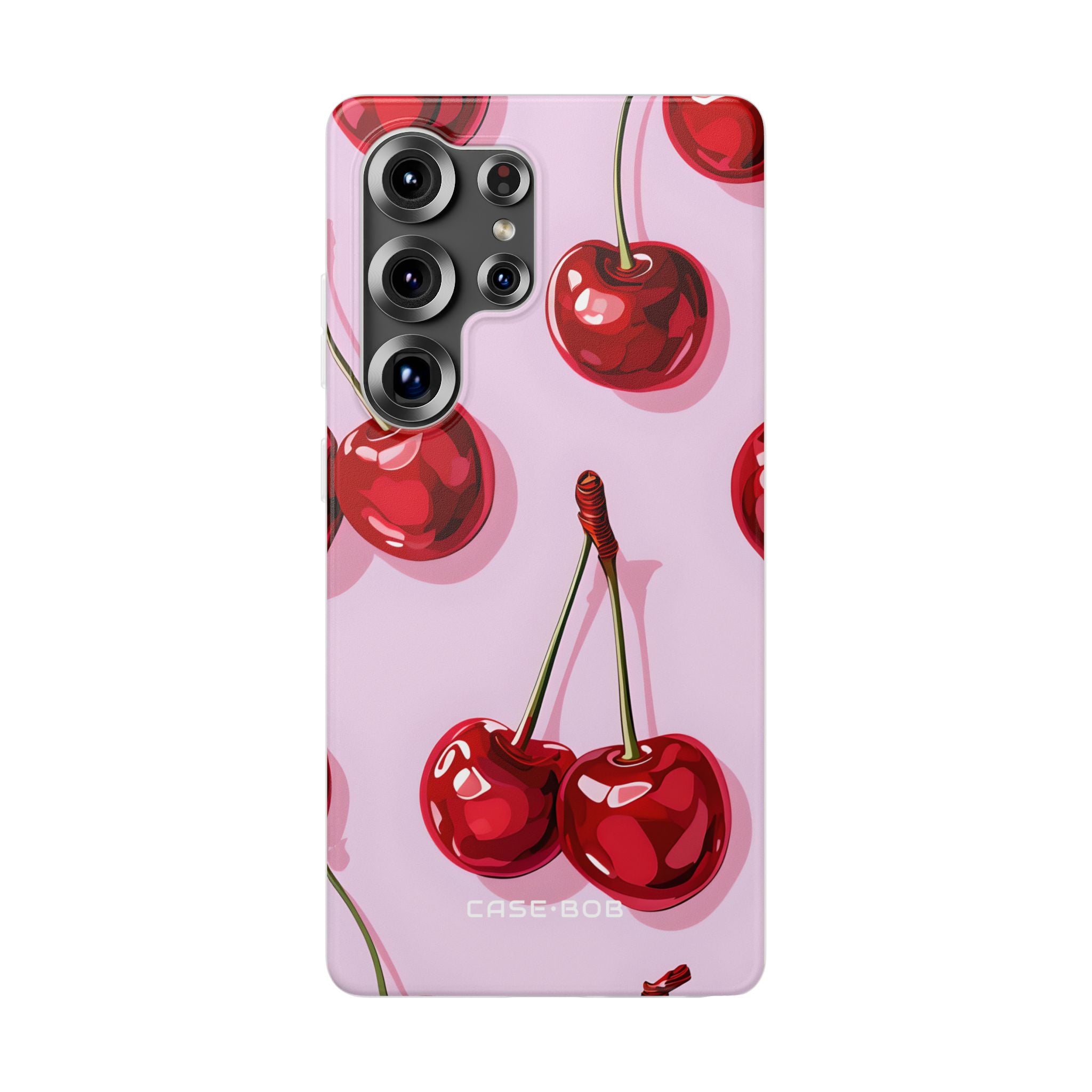 Glossy Cherry Burst Samsung S25 Ultra Case - Soft - CASE•BOB