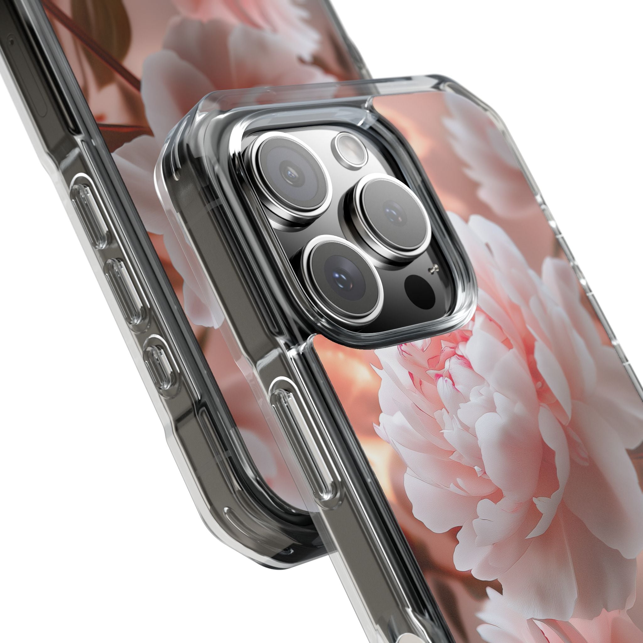 Peony Moonlight iPhone 16 Pro Case - Impact