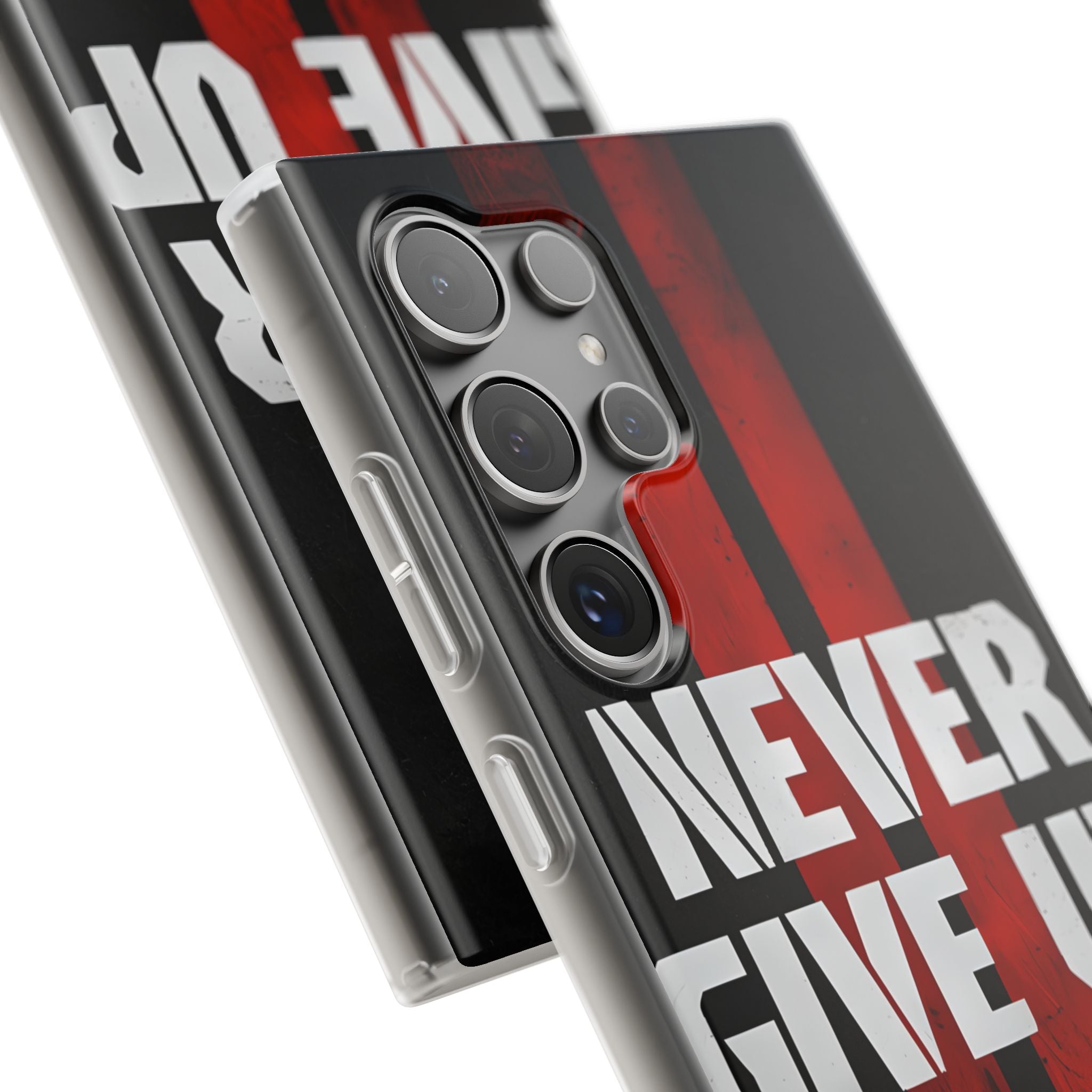 Crimson Grit Resolve · Soft Handyhülle für Samsung