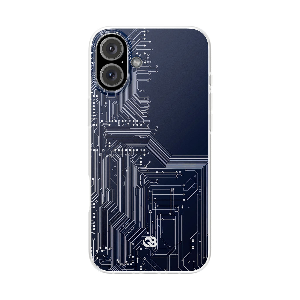 Blue Lite Phone Case for iPhone - Cobalt Data Stream