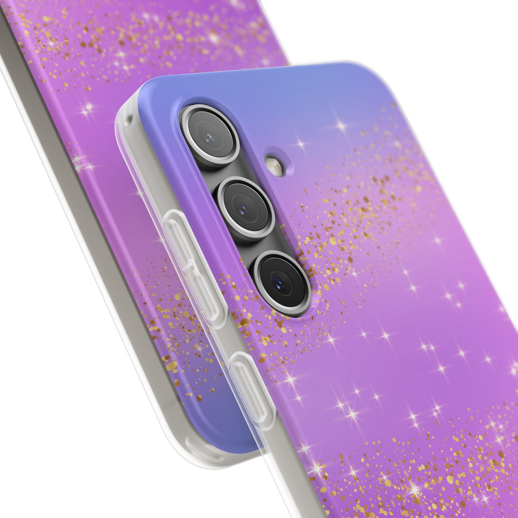 Golden Glide Samsung S24 Case - Soft