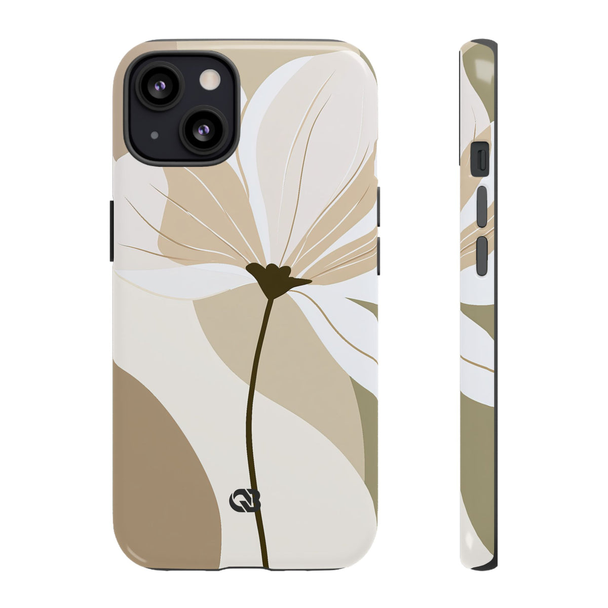 Soft Petal Bloom · Tough Phone Case for iPhone · Beige