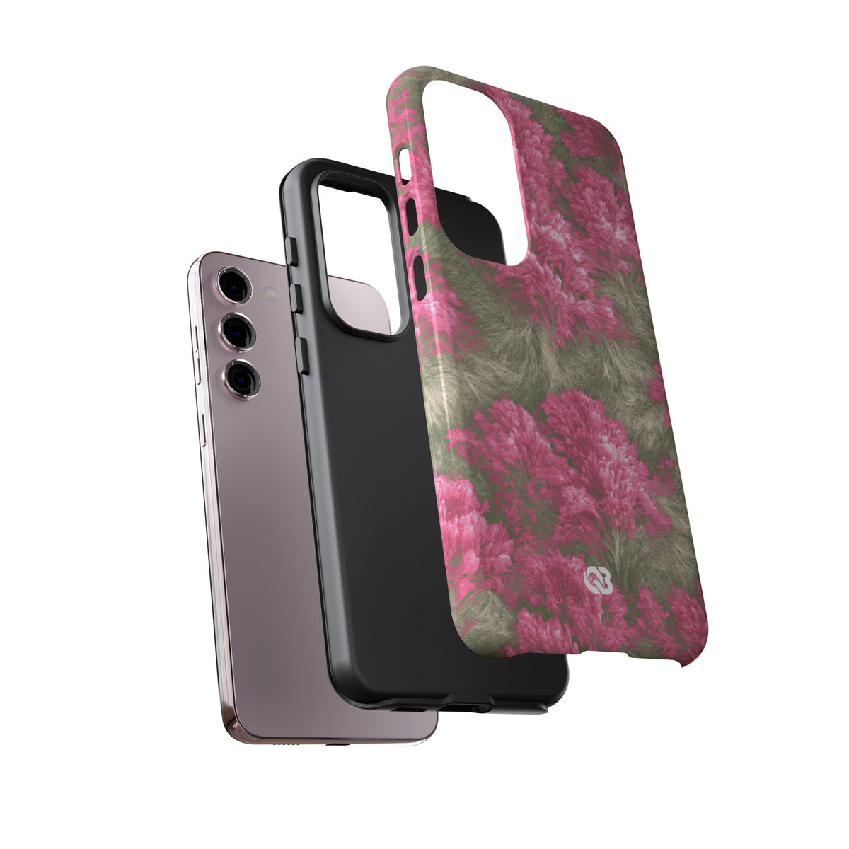 Digital Blossom · Tough Phone Case for Samsung · Pink